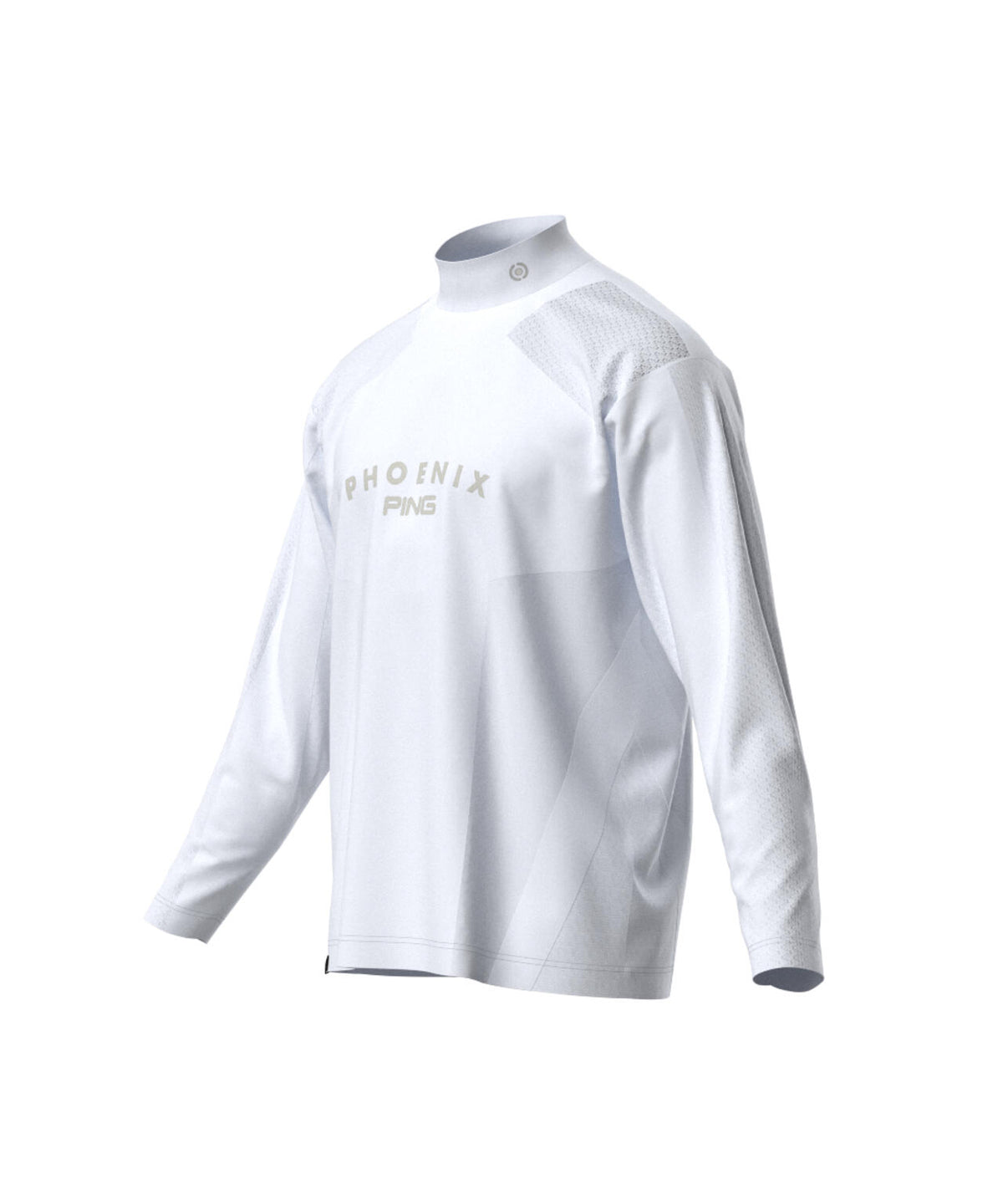 【PING APPAREL】メッシュジャカードハイネックシャツ ＜PERFORMANCE＞ (MENS)