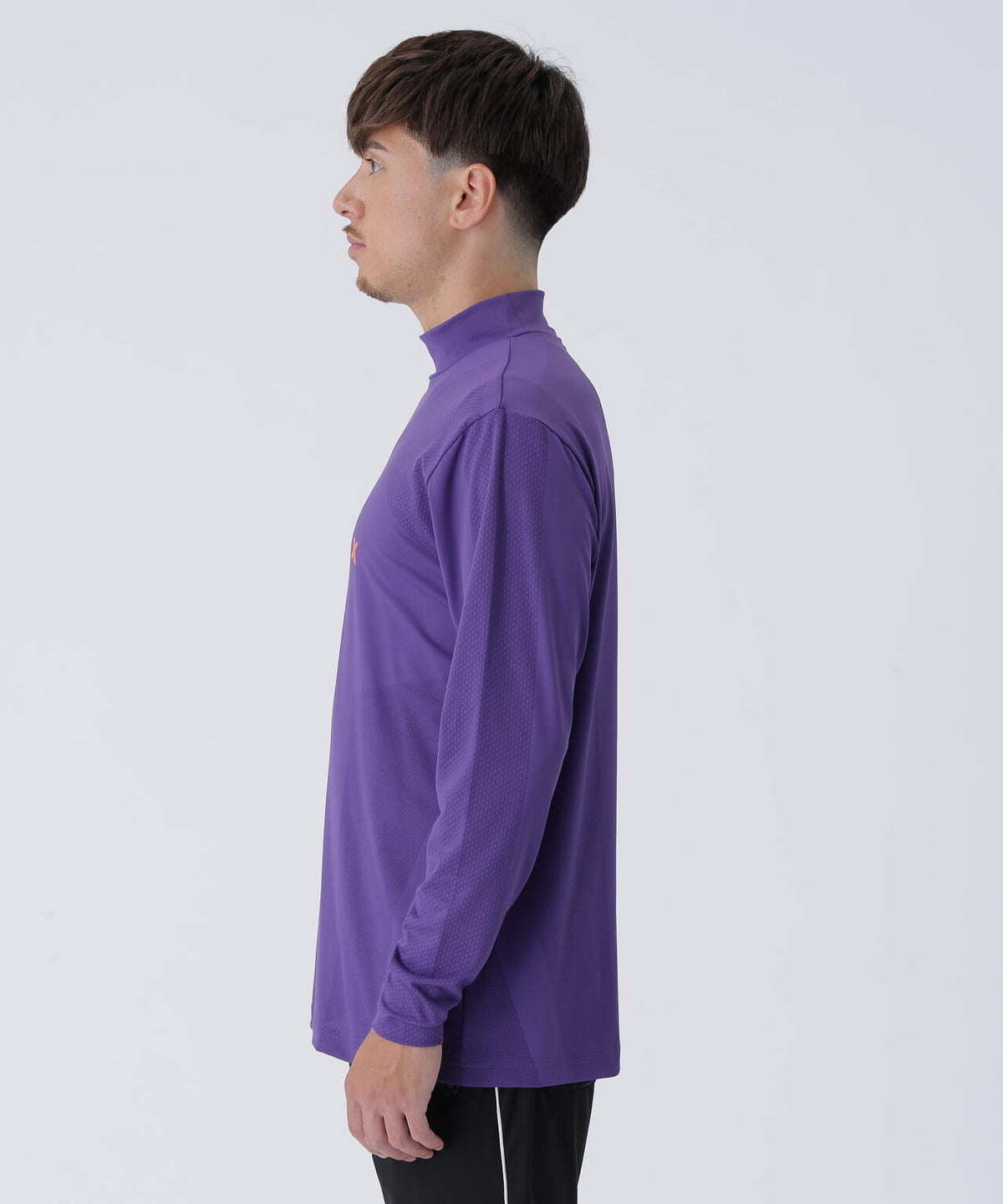 【PING APPAREL】メッシュジャカードハイネックシャツ ＜PERFORMANCE＞ (MENS)
