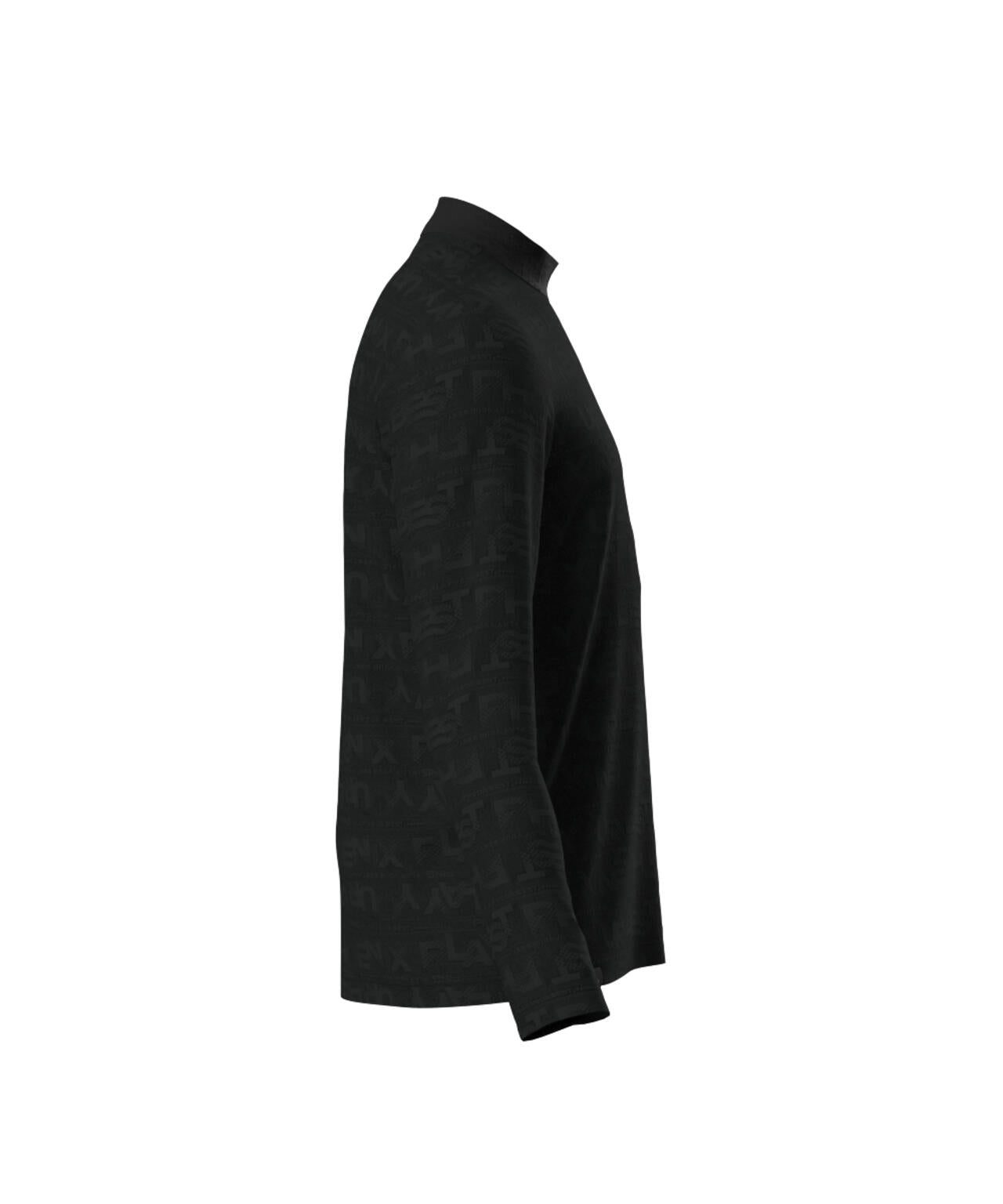 【PING APPAREL】凸凹PLAYロゴジャカード長袖ハイネックシャツ ＜PERFORMANCE＞ (MENS)