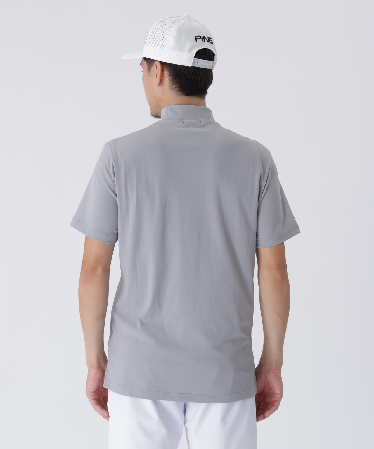 PING APPAREL】サライテック半袖ハイネックシャツ ＜EARLY AUTUMN