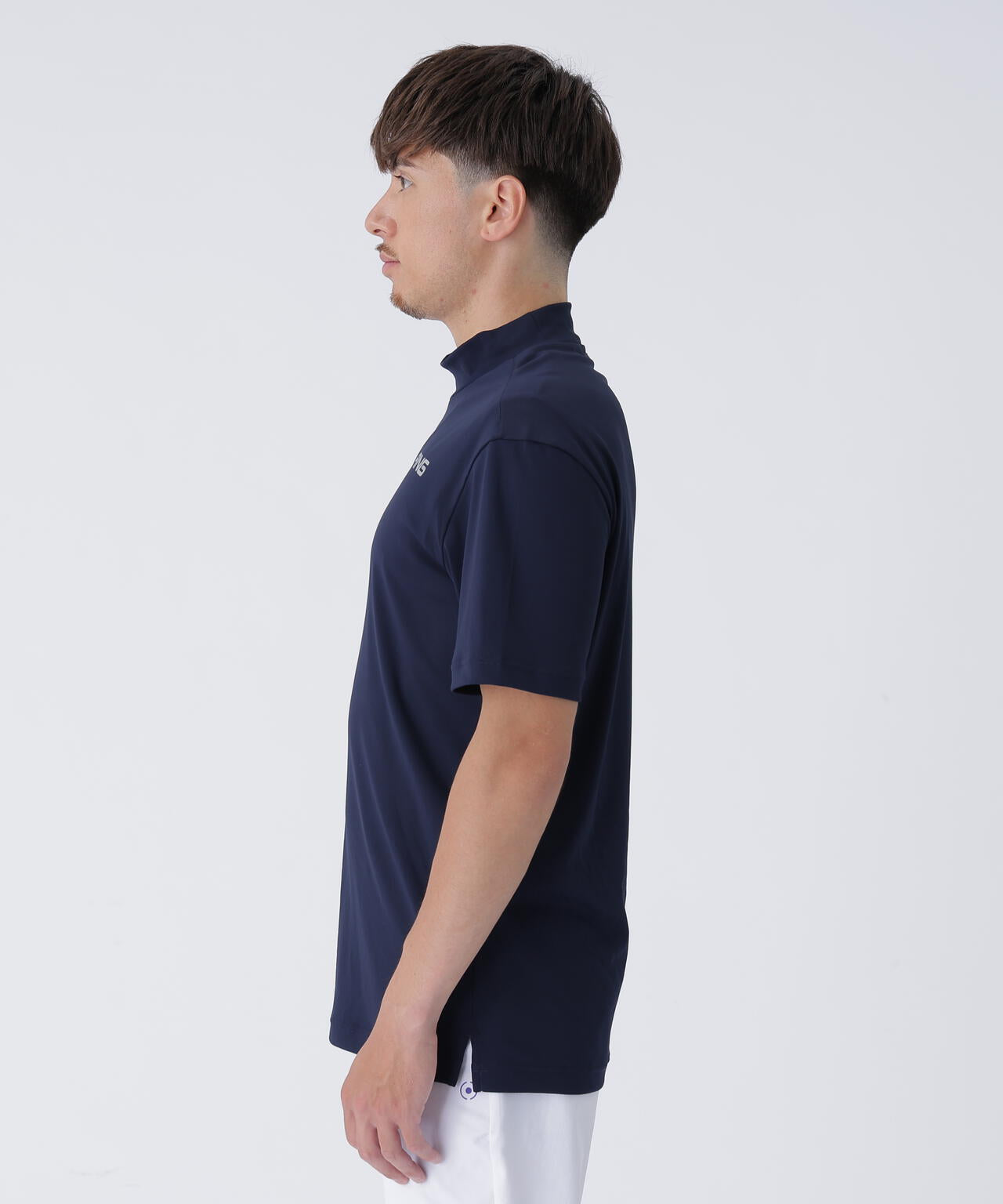PING APPAREL】サライテック半袖ハイネックシャツ ＜EARLY AUTUMN