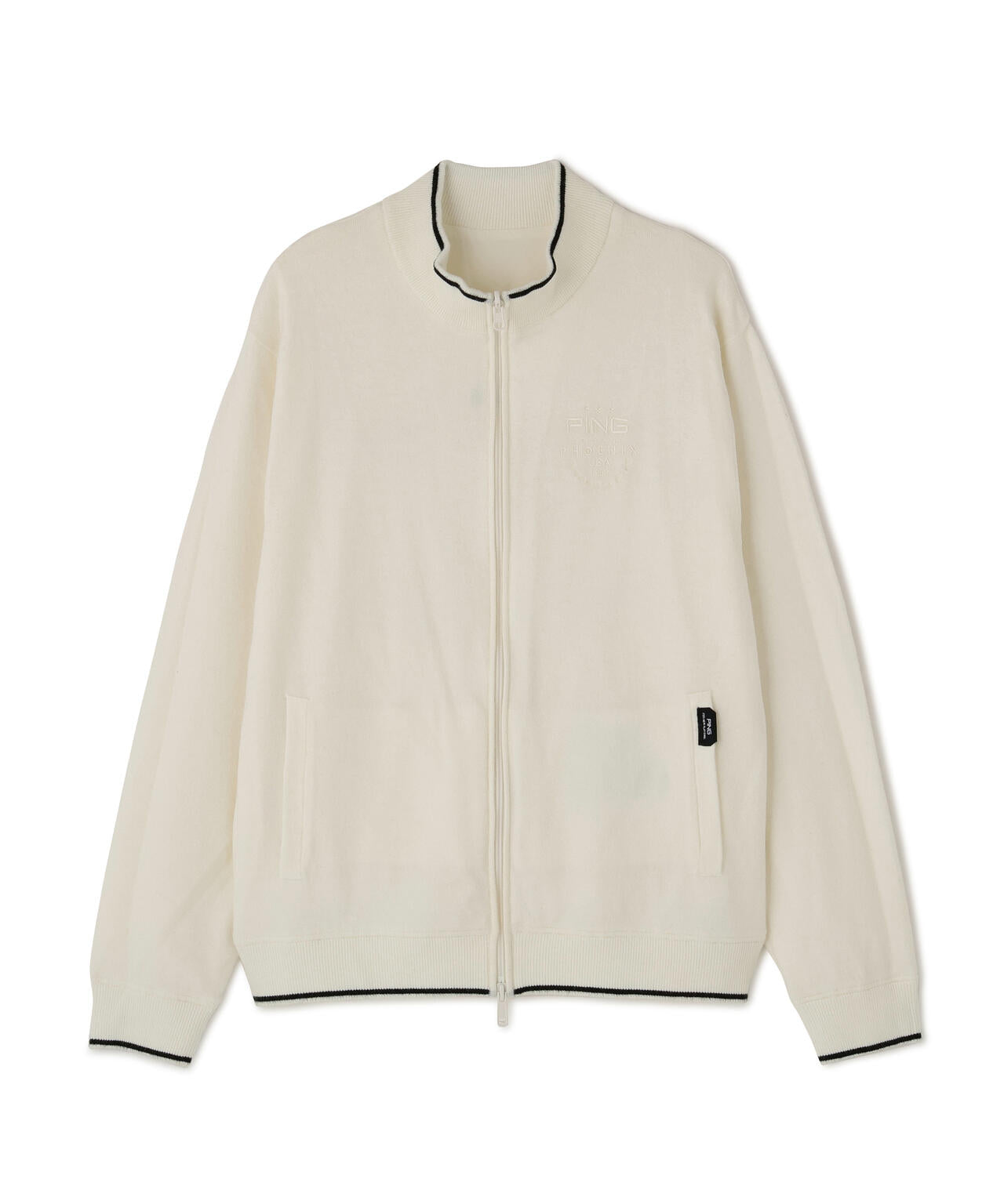 【PING APPAREL】プレーンニット/布帛 リバーシブルニットブルゾン ＜PERFORMANCE＞ (MENS)