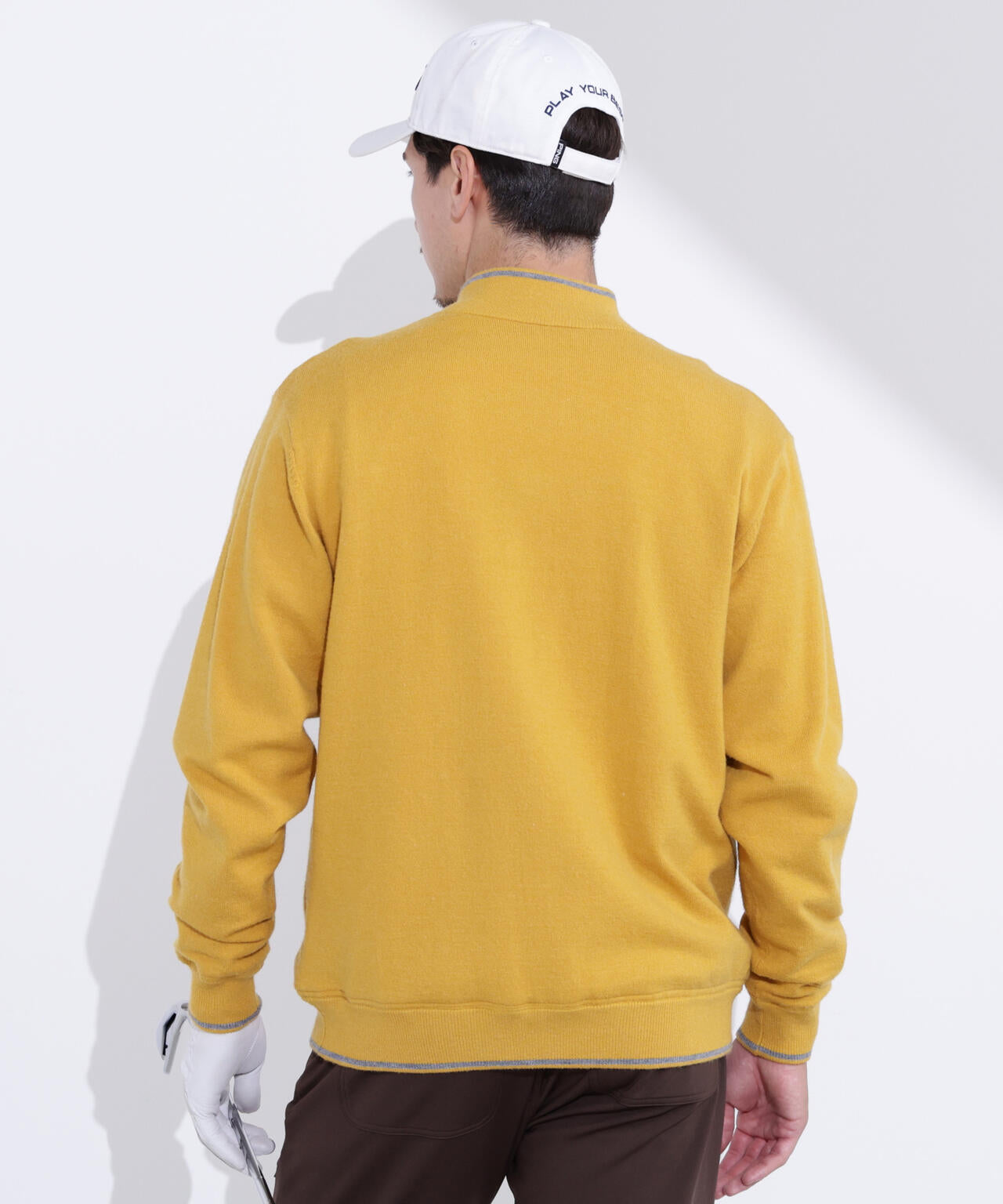 【PING APPAREL】プレーンニット/布帛 リバーシブルニットブルゾン ＜PERFORMANCE＞ (MENS)