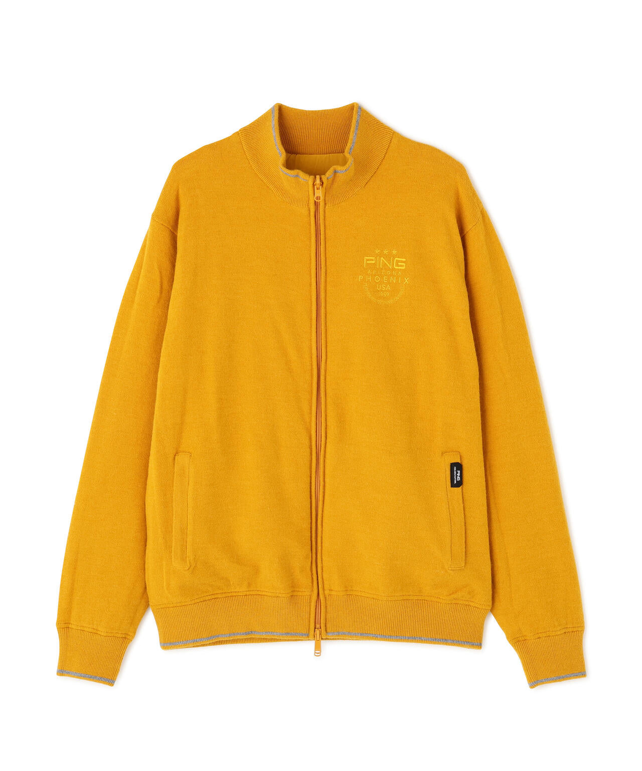 【PING APPAREL】プレーンニット/布帛 リバーシブルニットブルゾン ＜PERFORMANCE＞ (MENS)