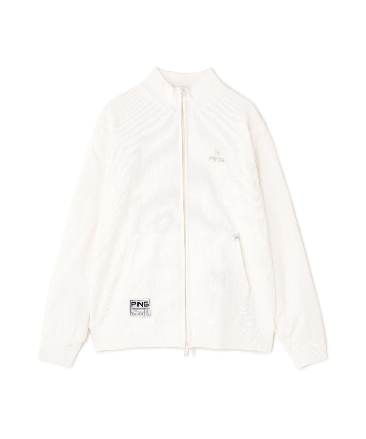 PING APPAREL】リバーシブルフルジップニットブルゾン ＜GOLD＞ (MENS 