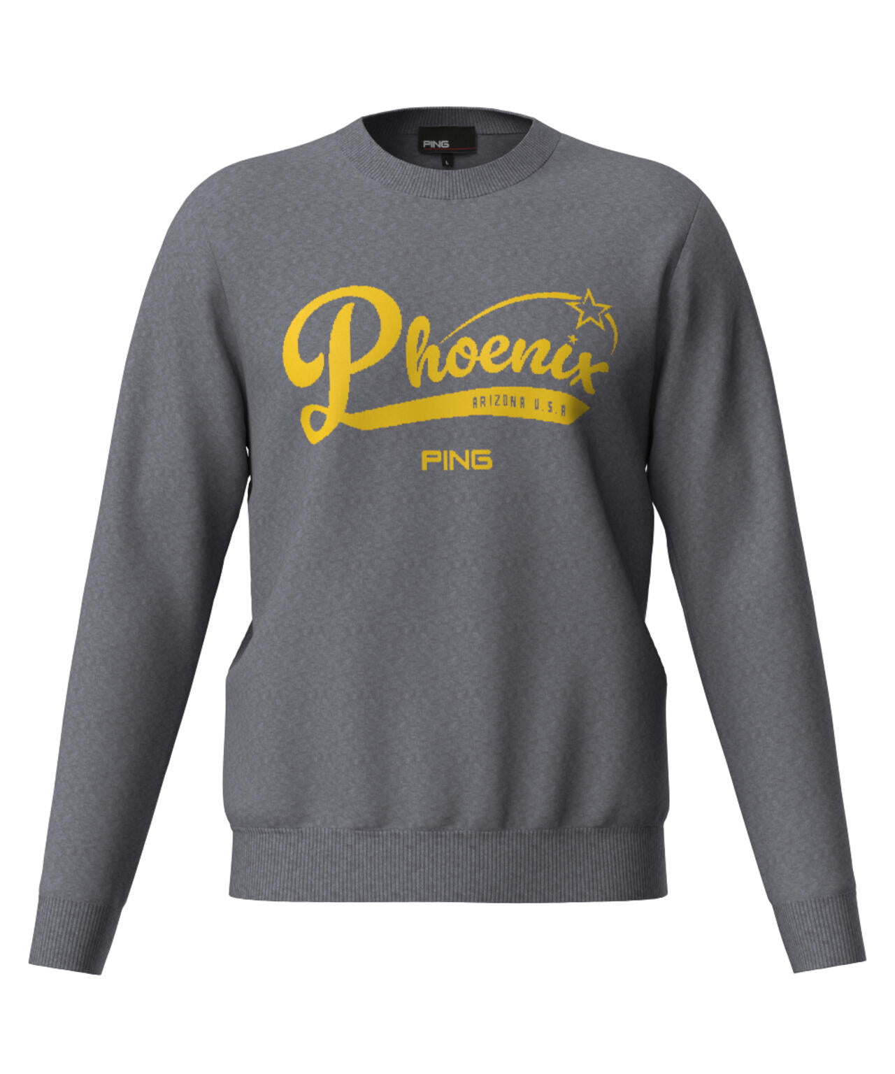 【PING APPAREL】デニムライクジャガードニット/カノコ レイヤードツインニット ＜NATIVE＞ (MENS)