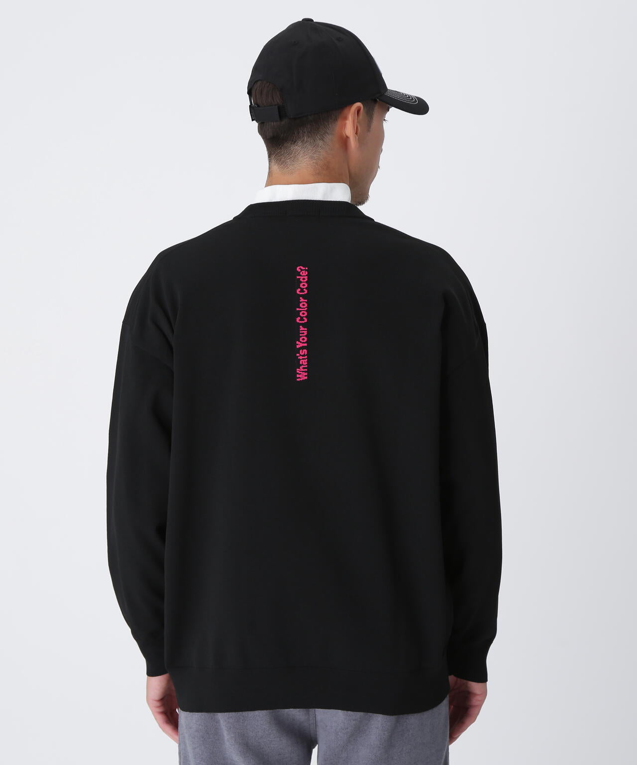 PING APPAREL】10カラークルーネックニットプルオーバー