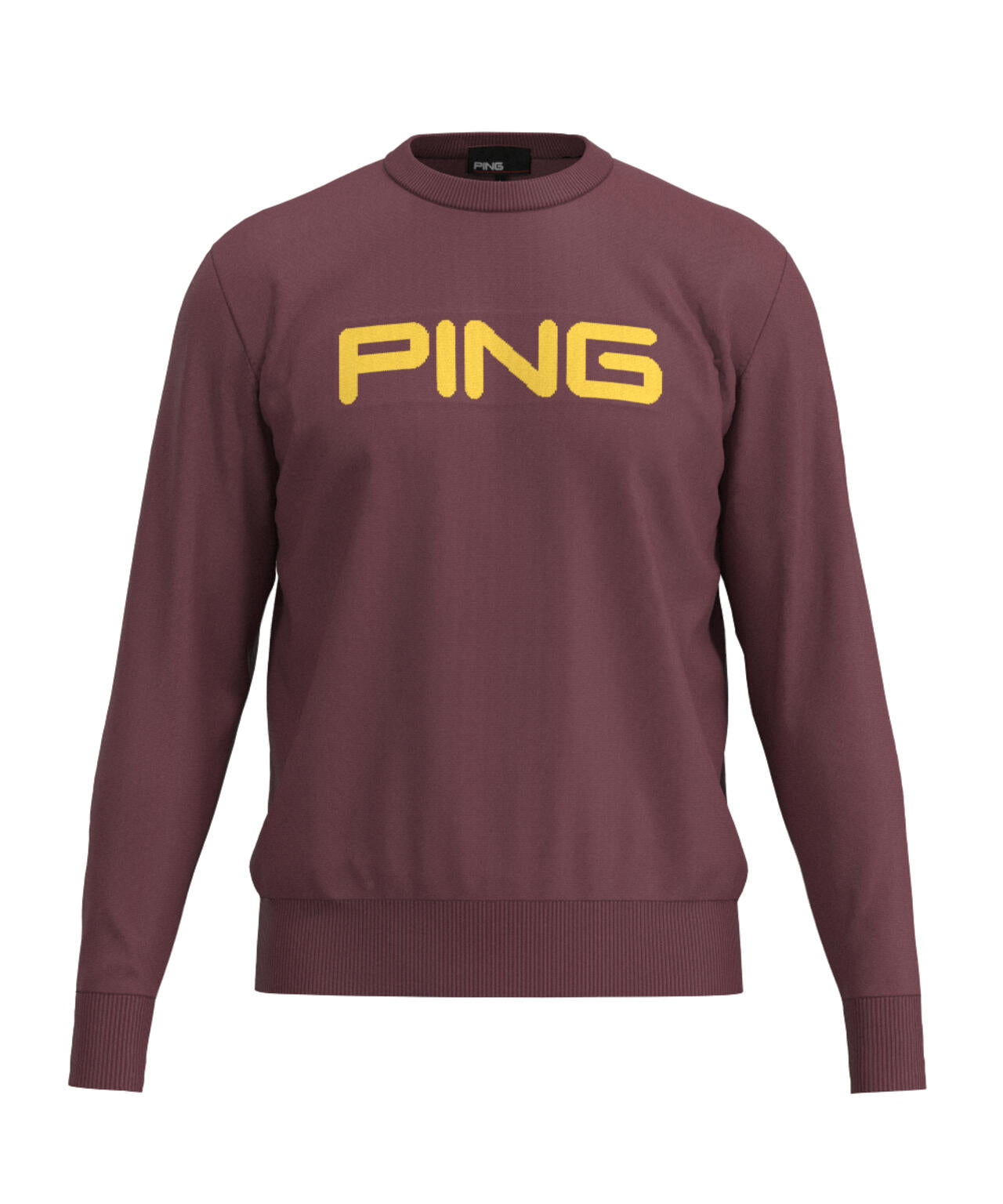 【PING APPAREL】10カラークルーネックニットプルオーバー ＜NATIVE＞ (MENS)