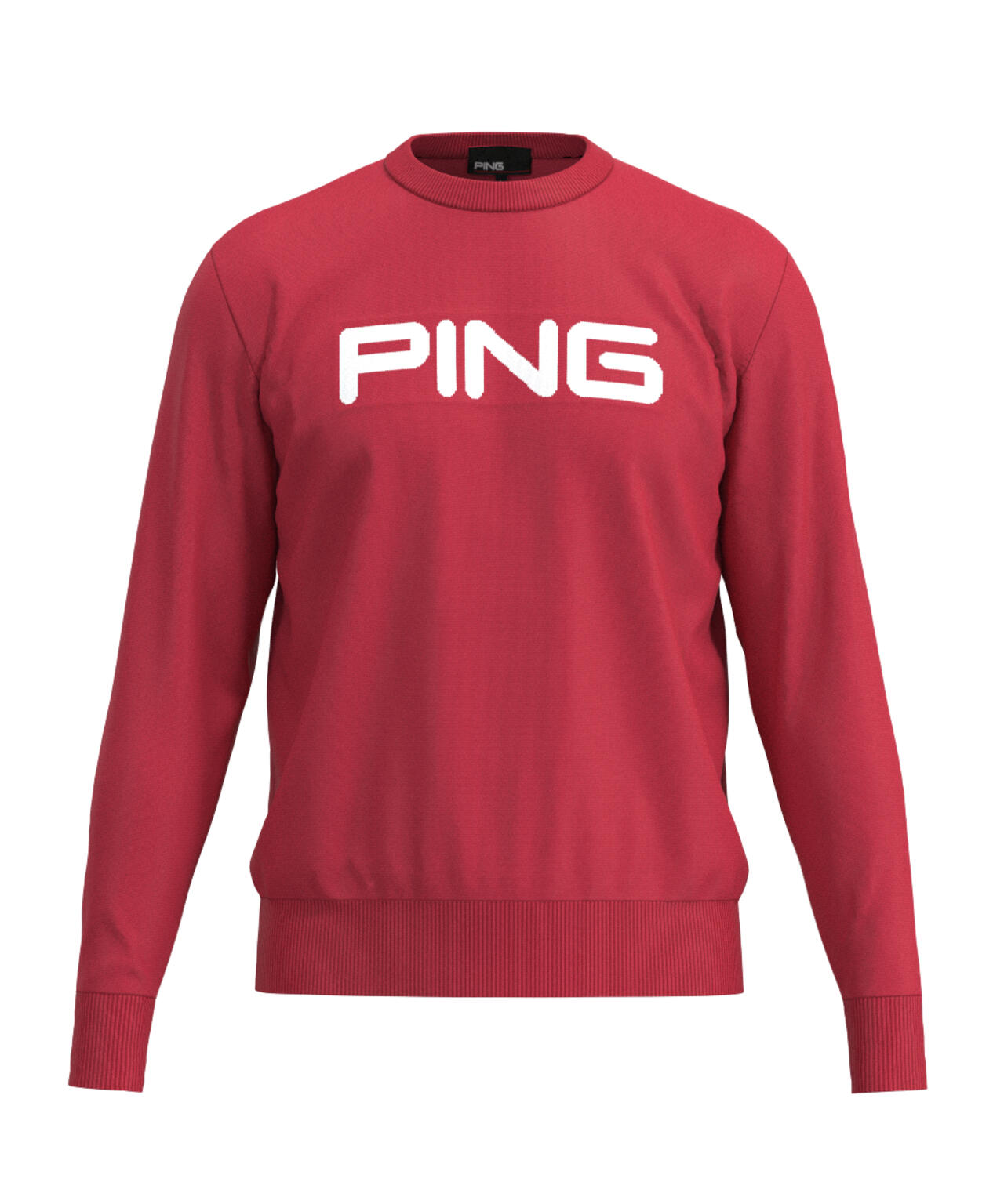 【PING APPAREL】10カラークルーネックニットプルオーバー ＜NATIVE＞ (MENS)