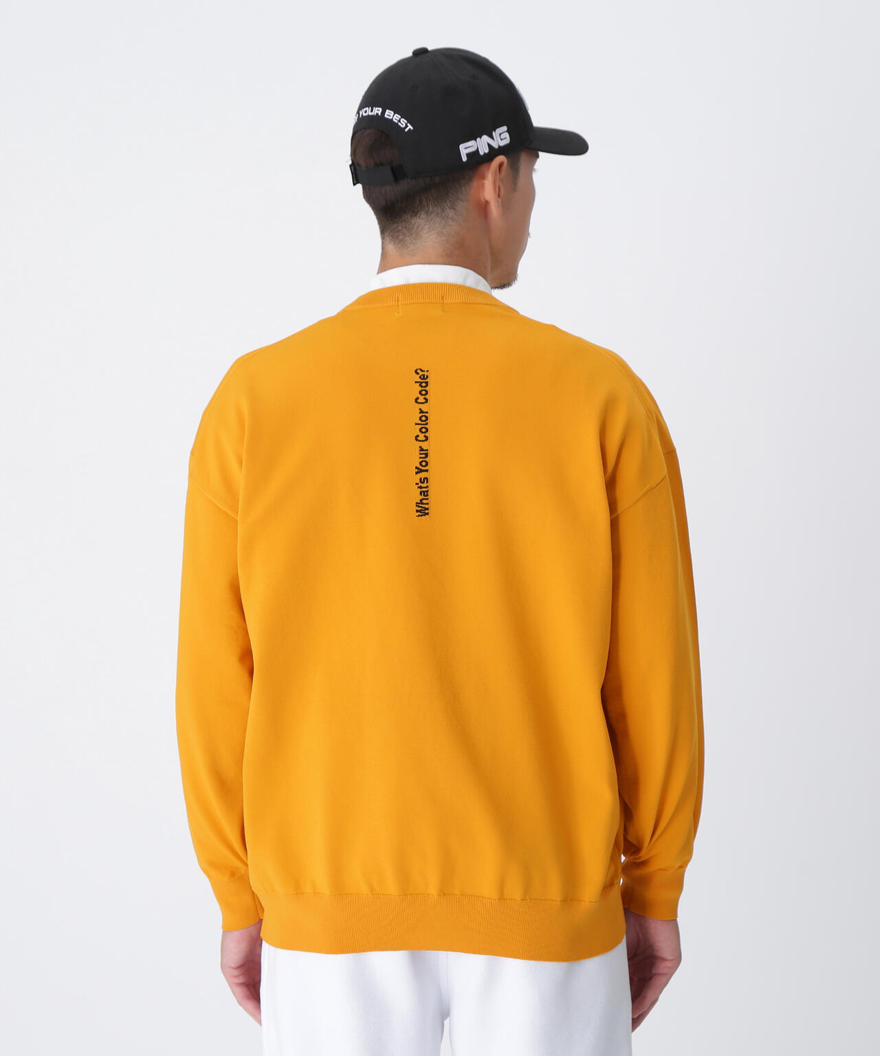 【PING APPAREL】10カラークルーネックニットプルオーバー ＜NATIVE＞ (MENS)