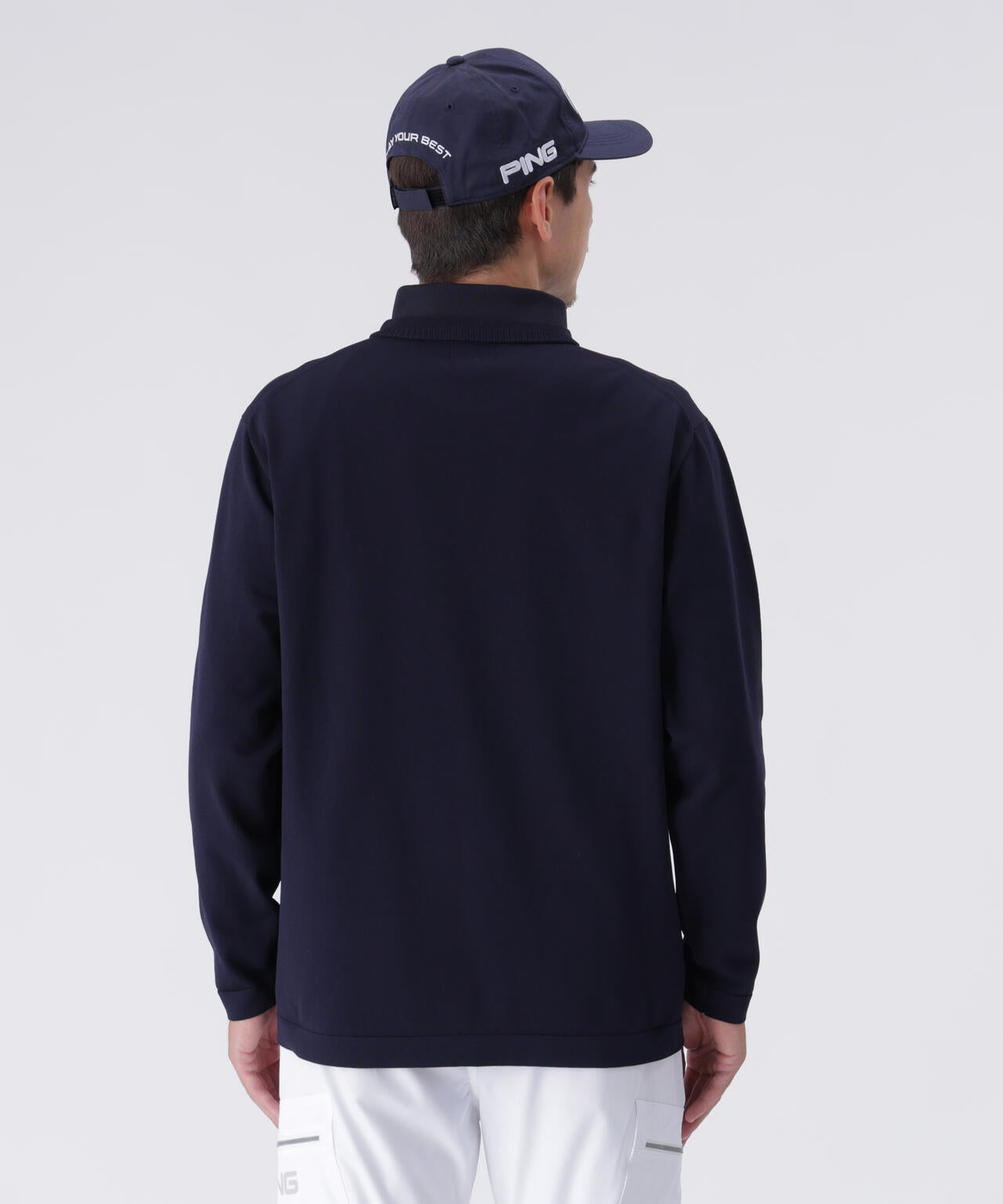 PING APPAREL】ニット/カノコ レイヤードツインニット