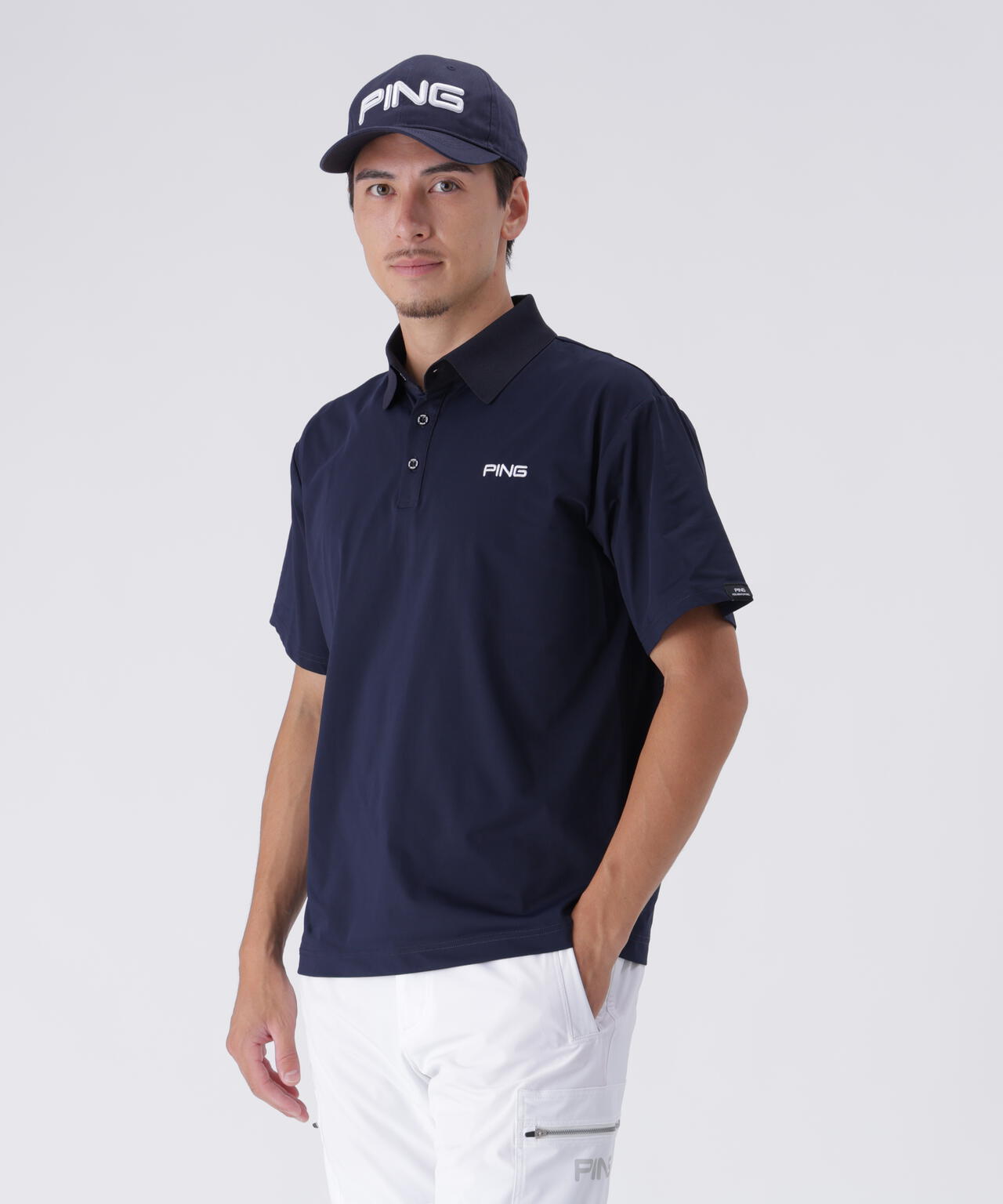 【PING APPAREL】ニット/カノコ レイヤードツインニット ＜PERFORMANCE＞ (MENS)