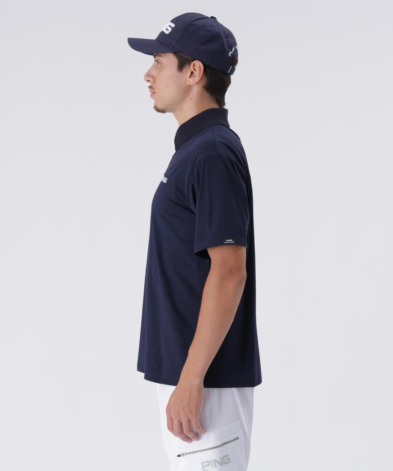 ぴーこ PING APPAREL】ニット/カノコ レイヤードツインニット