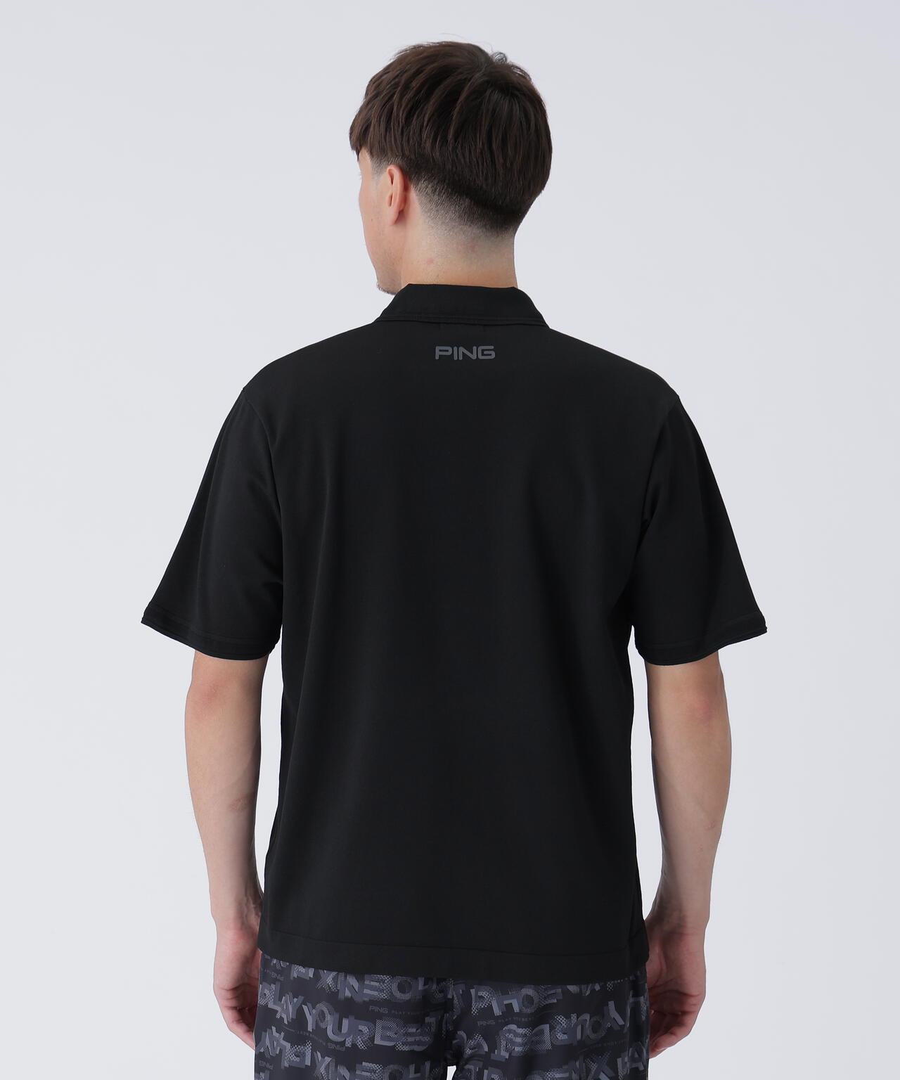 【PING APPAREL】半袖ニットポロシャツ ＜PERFORMANCE＞ (MENS)