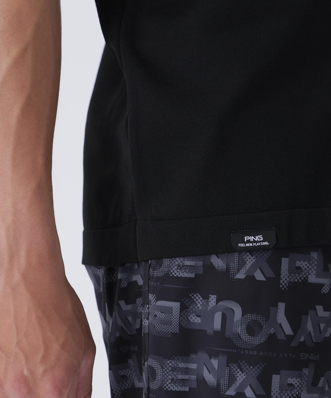 【PING APPAREL】半袖ニットポロシャツ ＜PERFORMANCE＞ (MENS)