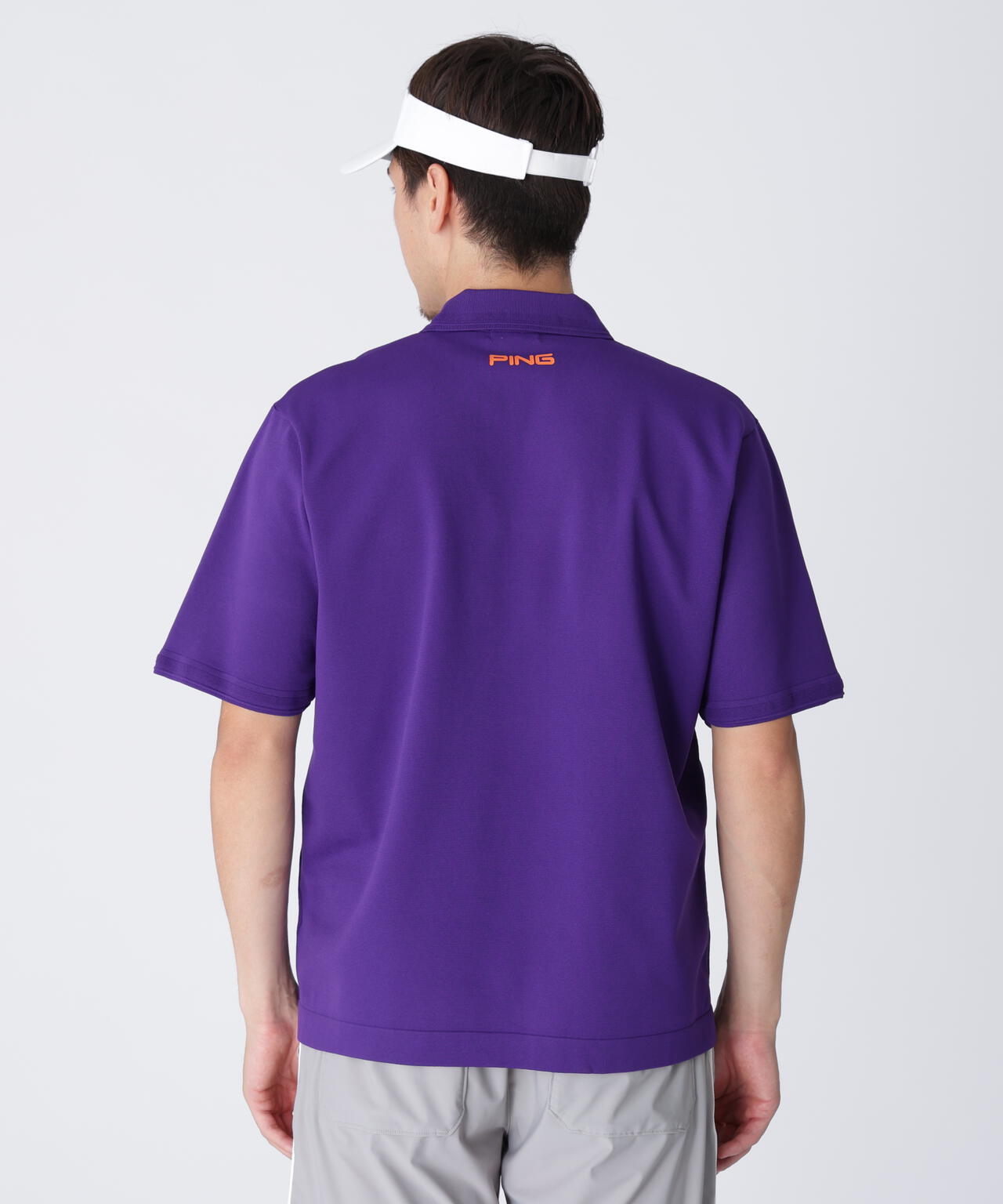 【PING APPAREL】半袖ニットポロシャツ ＜PERFORMANCE＞ (MENS)