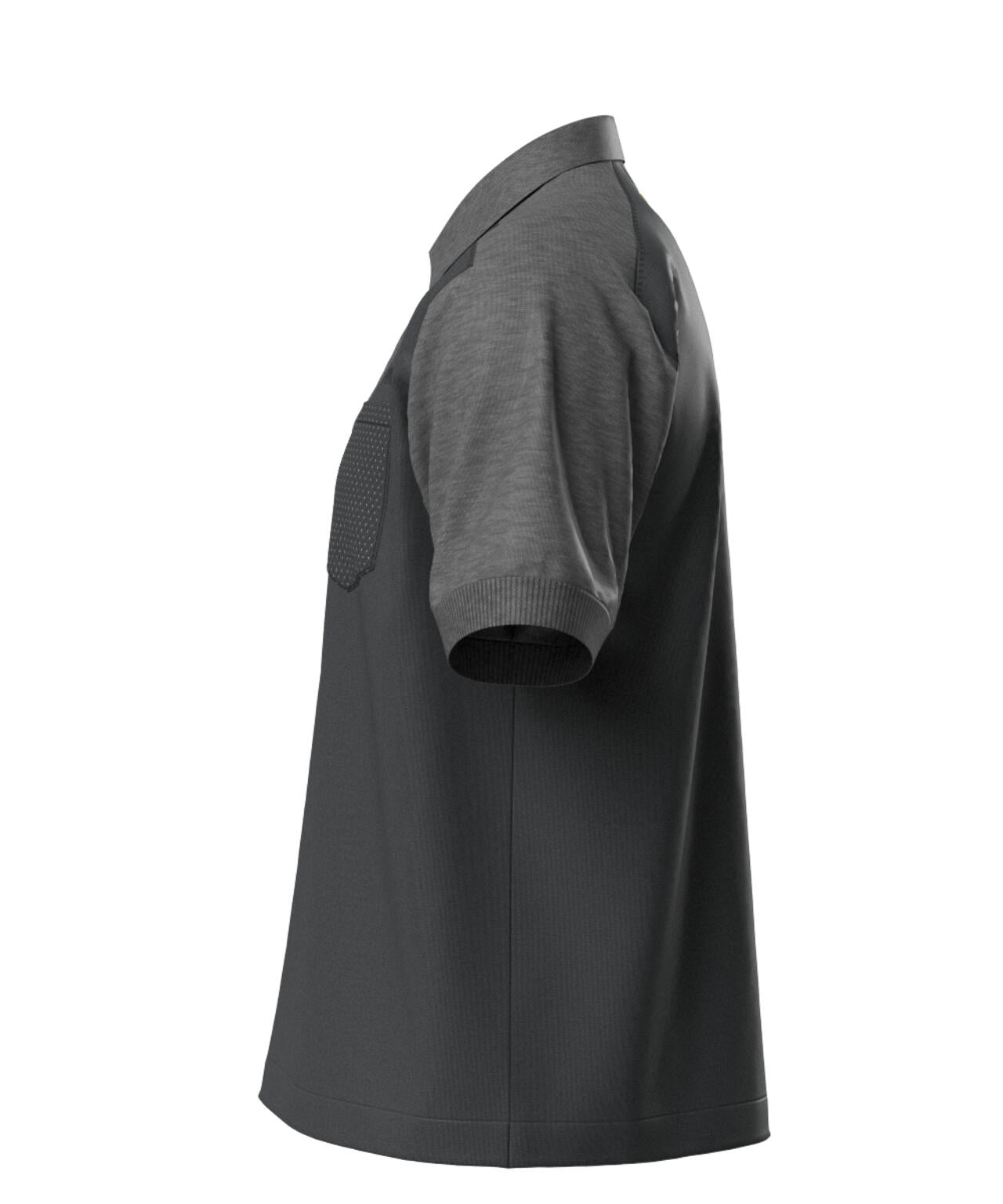 PING APPAREL】バイカラーニットポロシャツ ＜GOLD＞ (MENS) | PING