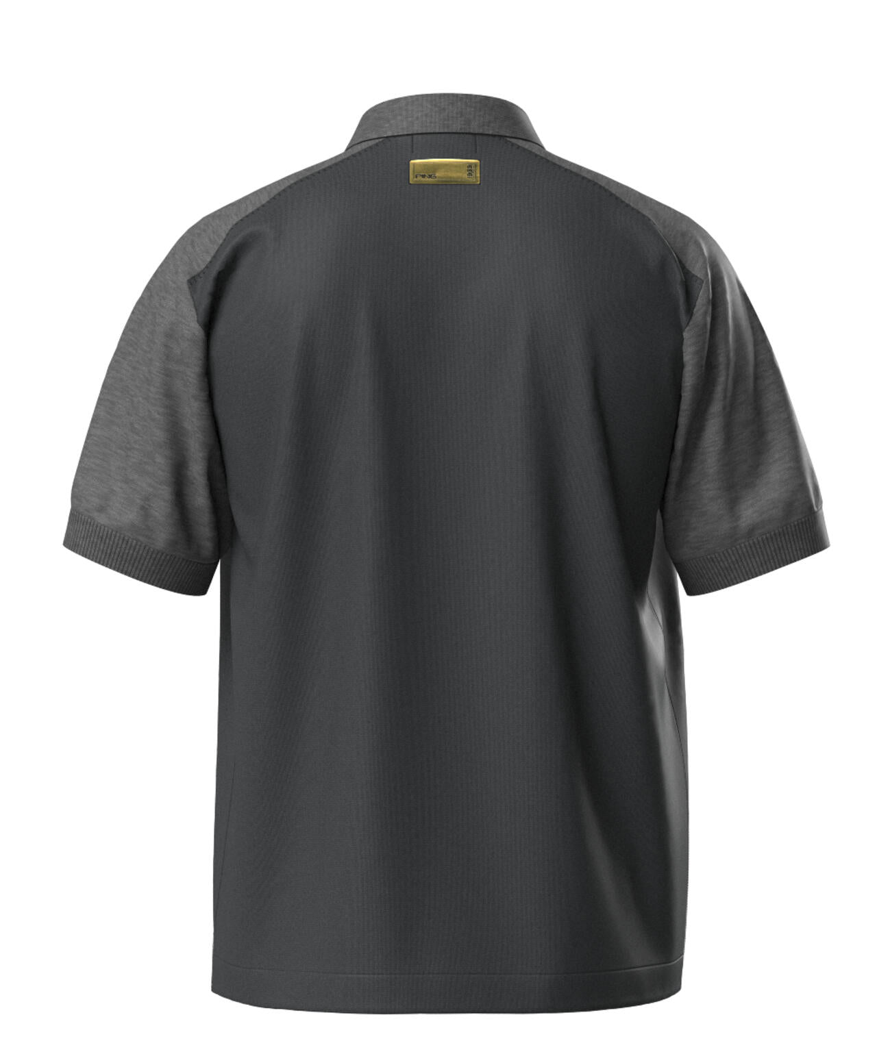 PING APPAREL】バイカラーニットポロシャツ ＜GOLD＞ (MENS) | PING
