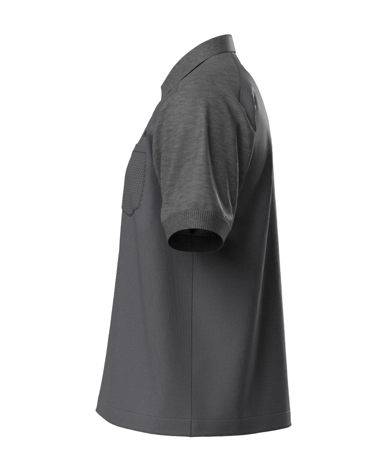 PING APPAREL】バイカラーニットポロシャツ ＜GOLD＞ (MENS) | PING