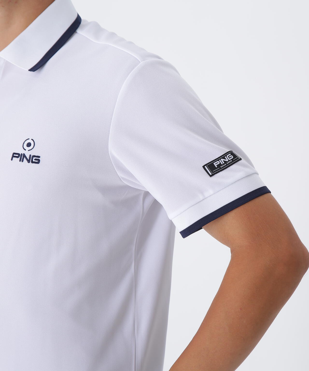 【PING APPAREL】デニムライクニット/カノコ レイヤードツインニット ＜NATIVE＞ (MENS)