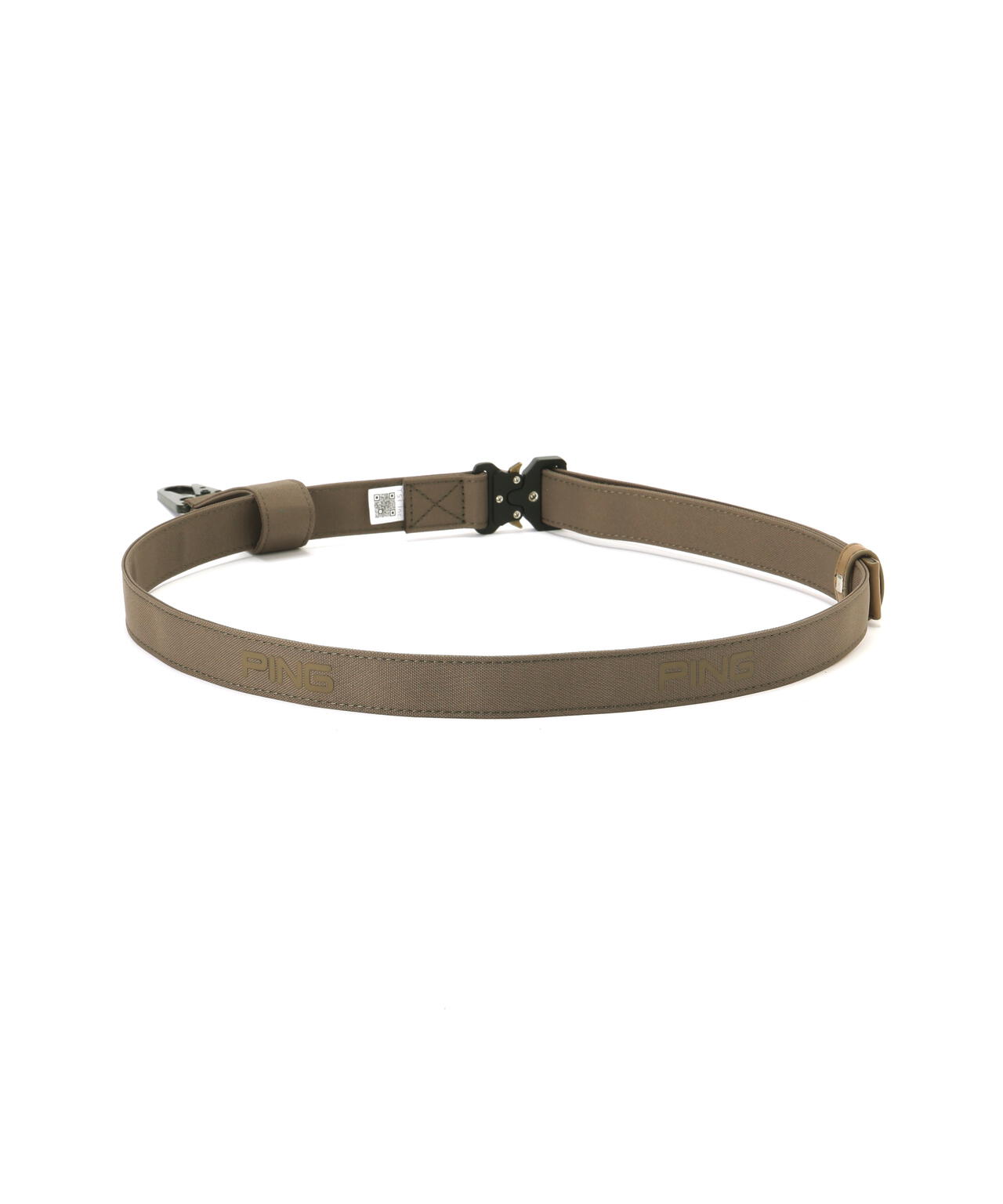 【PING APPAREL】カラビナ付きコーデュラテープベルト ＜PERFORMANCE＞ (MENS)