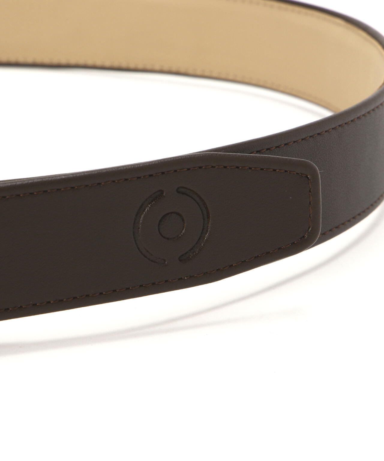 PING APPAREL】エコレザーグラデーション刺繍ベルト ＜GOLD＞ (MENS