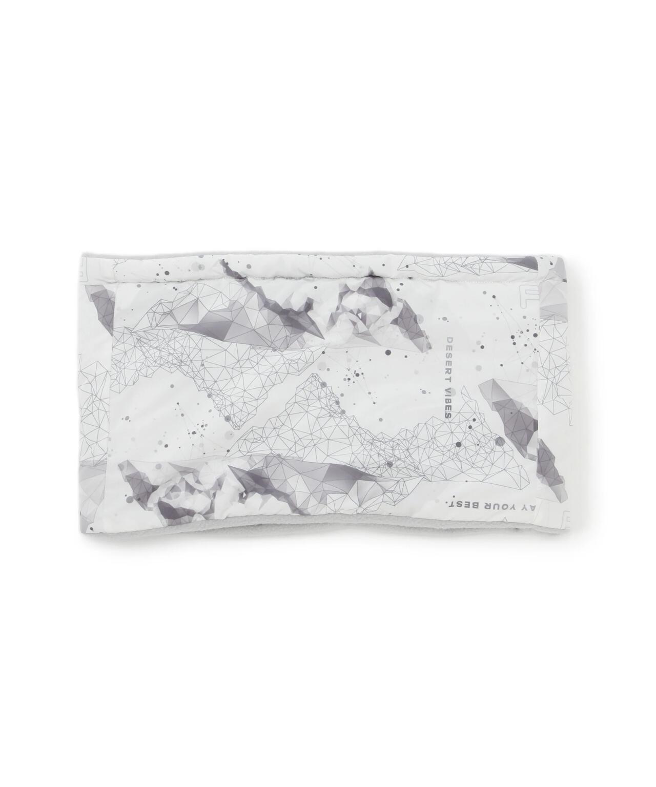 【PING APPAREL】MOUNTAIN総柄プリント薄中綿ネックウォーマー ＜PERFORMANCE＞ (UNISEX)