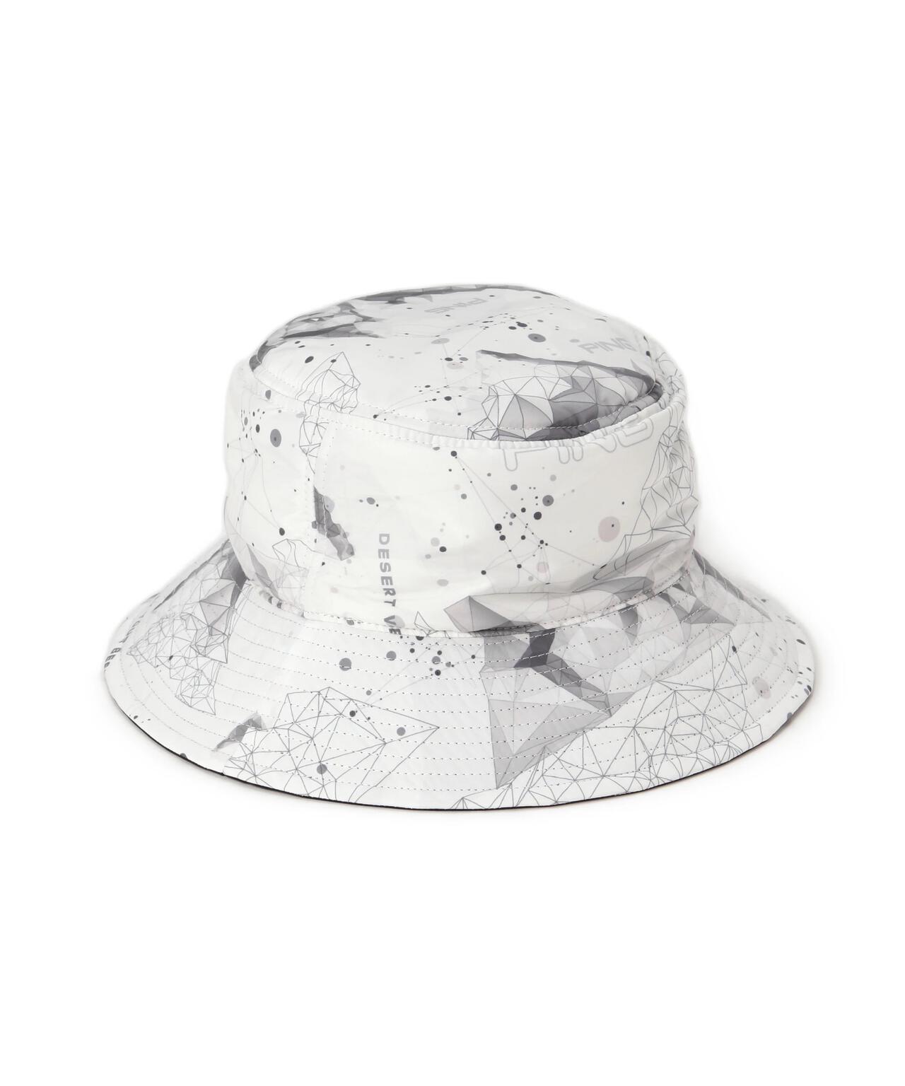 【PING APPAREL】MOUNTAIN総柄プリントリバーシブル薄中綿ハット ＜PERFORMANCE＞ (UNISEX)