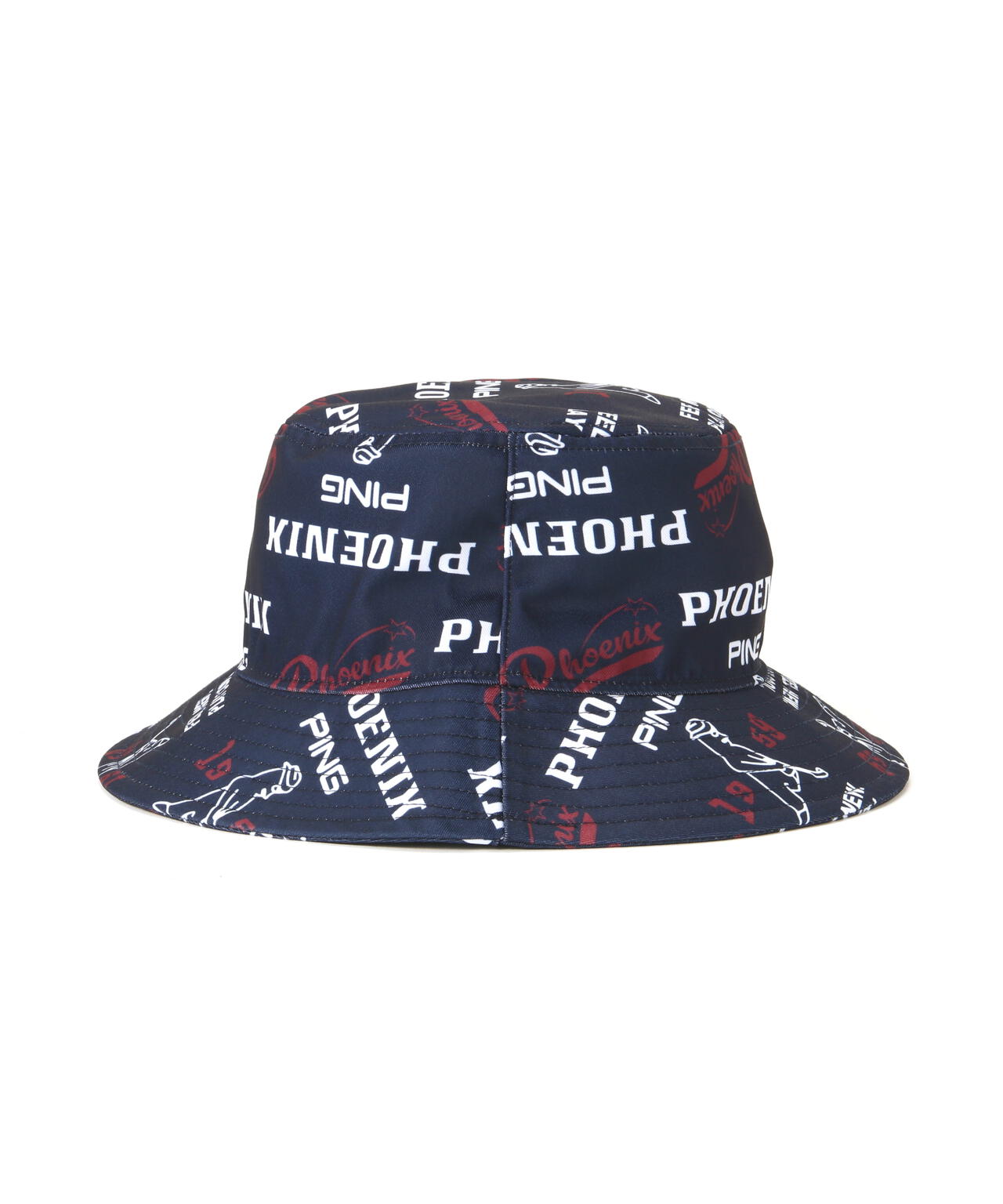 【PING APPAREL】Mr.PING総柄プリントハット ＜NATIVE＞ (UNISEX)