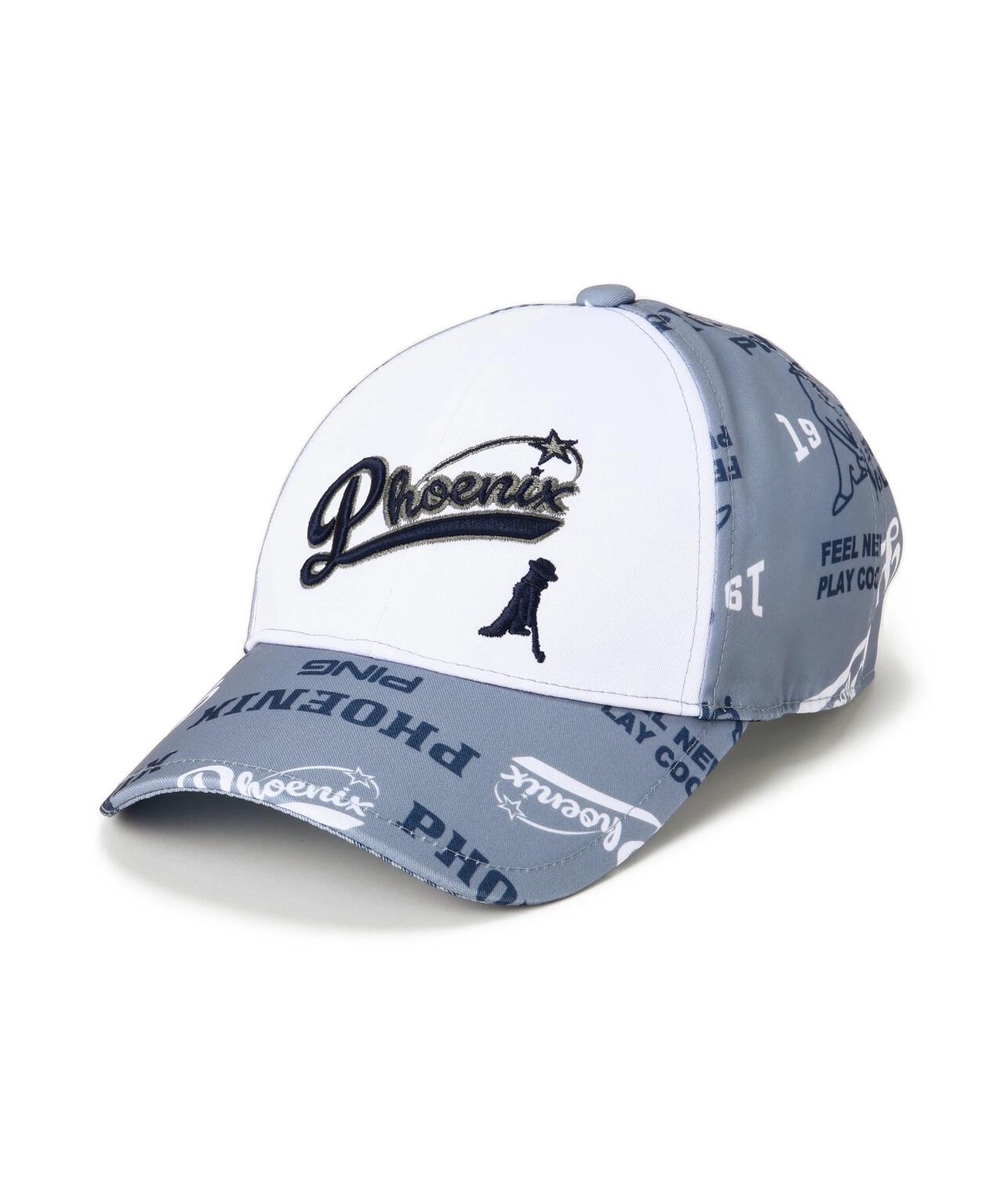 【PING APPAREL】Mr.PING総柄プリントキャップ ＜NATIVE＞ (UNISEX)