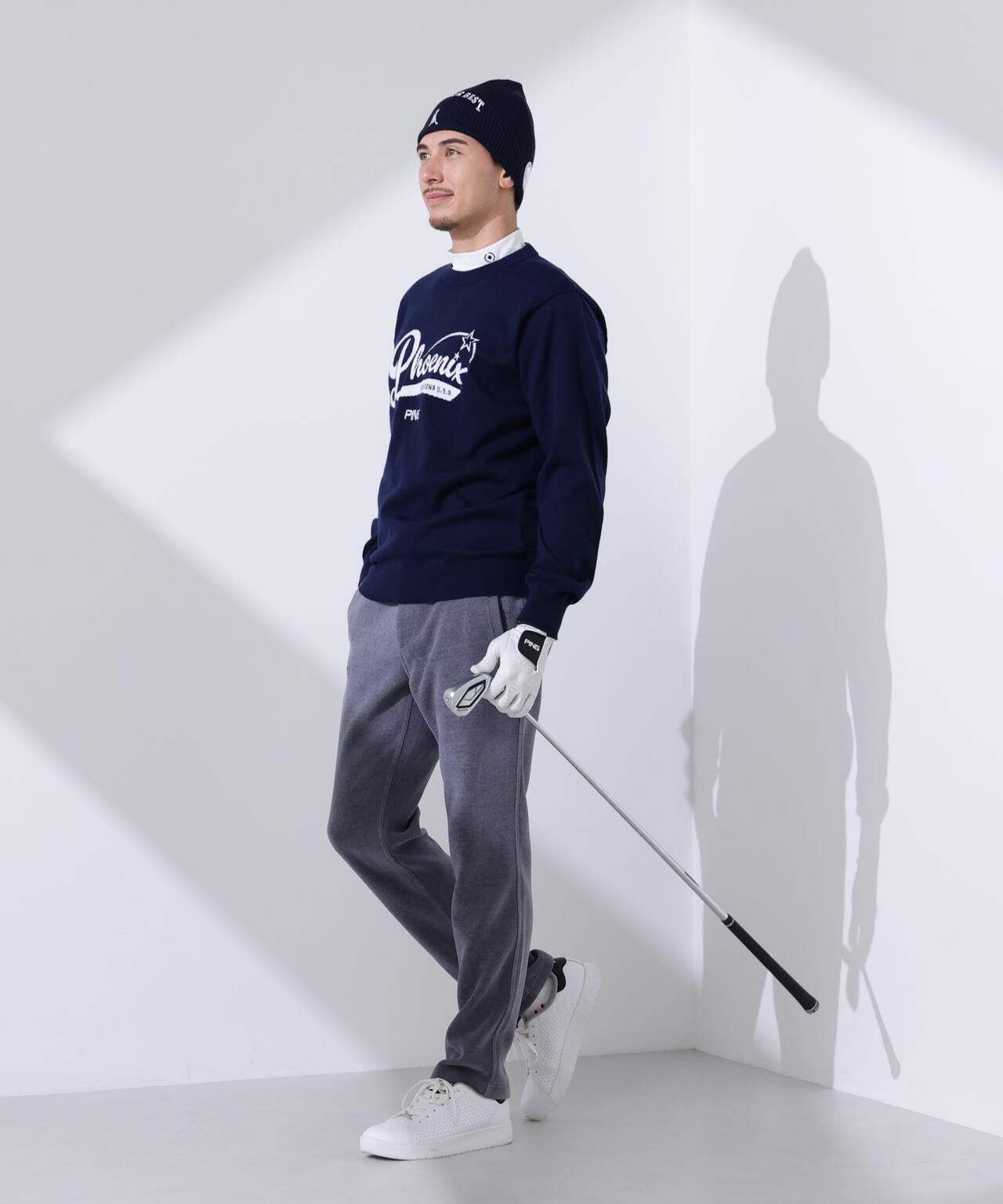 【PING APPAREL】Mr.PINGリバーシブルニットキャップ ＜NATIVE＞ (UNISEX)