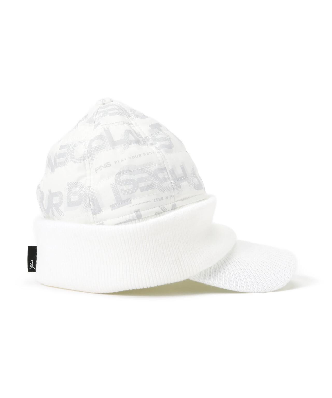 【PING APPAREL】PHOENIX BREEZE 総柄ニットキャップ ＜PERFORMANCE＞ (UNISEX)