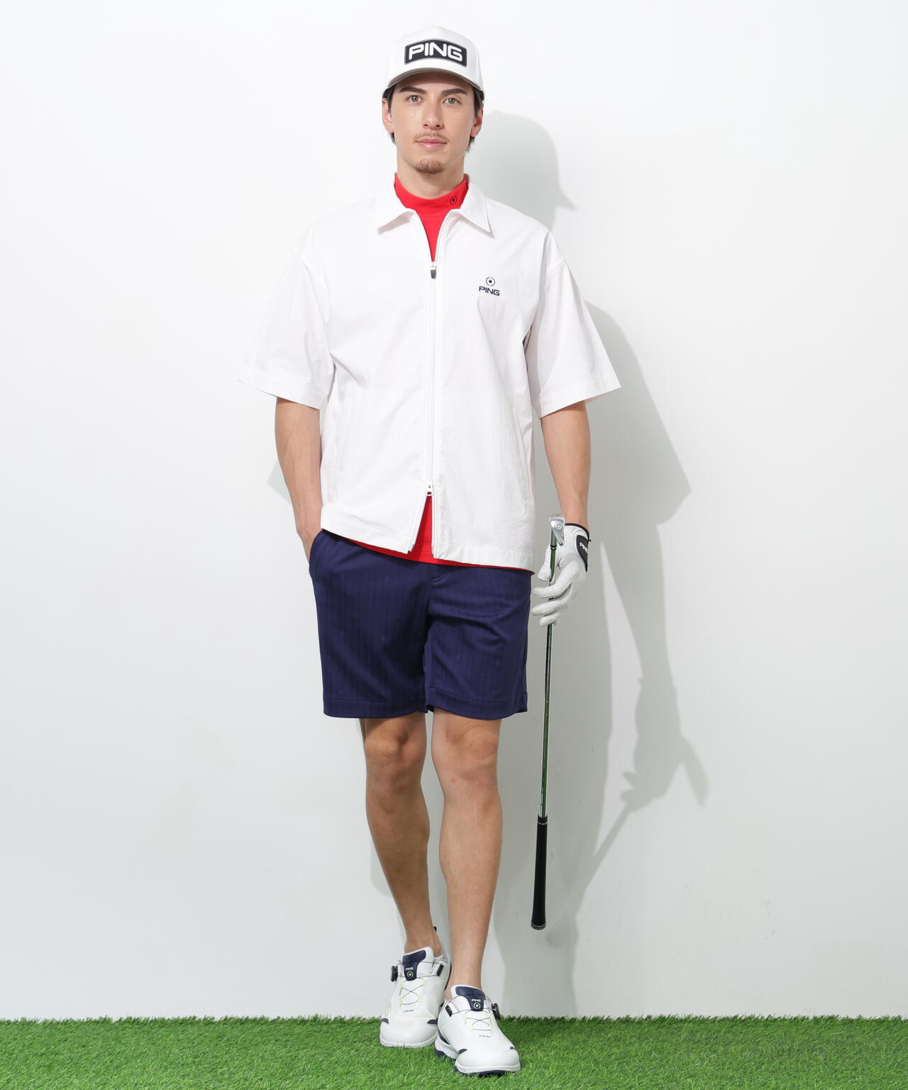 【PING APPAREL】全方向ストレッチリップストップフルジップ中綿　新品 PING（ピン） 【特価/即納】2025 PING ピンゴルフ パフォーマンス