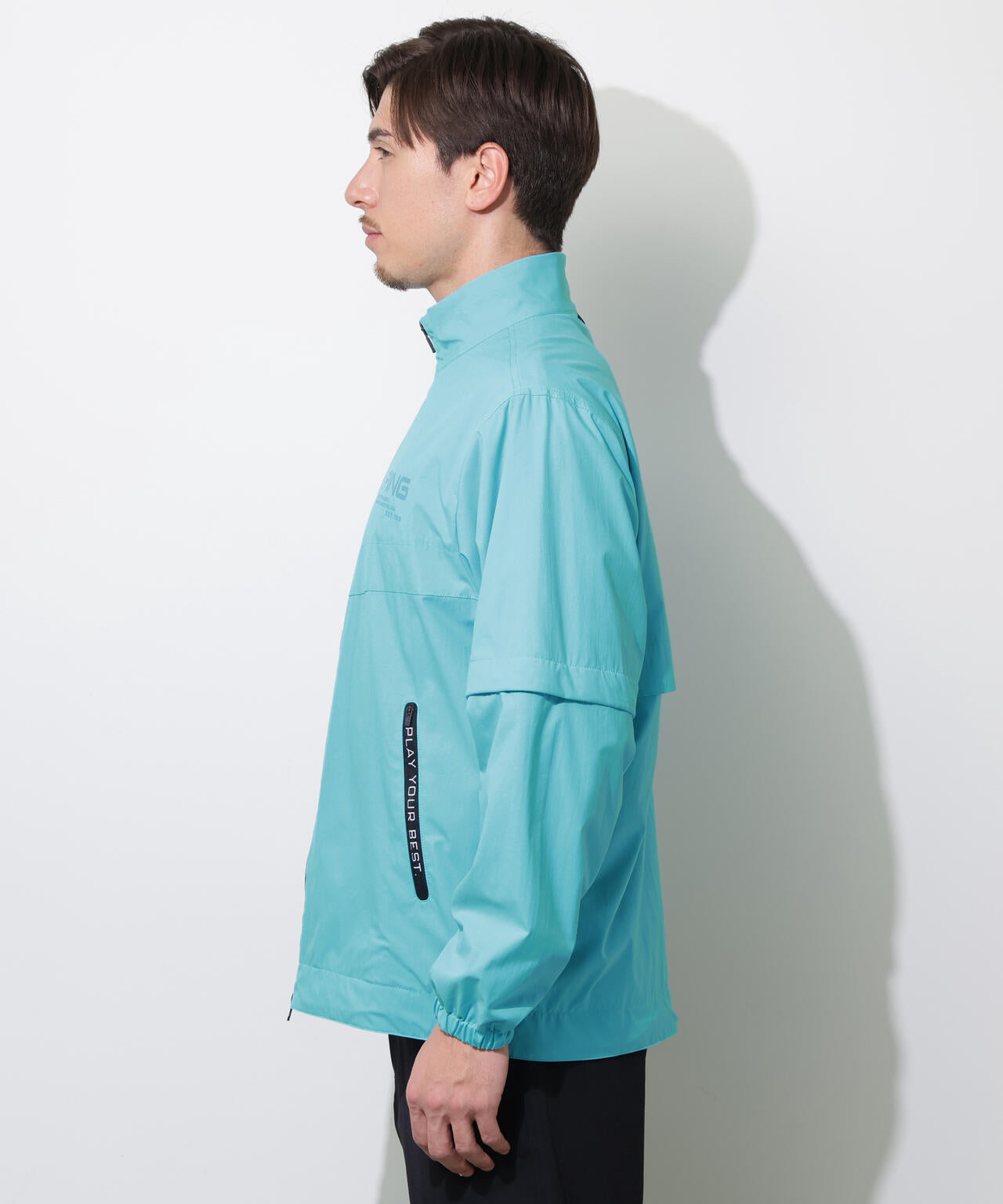 【PING APPAREL】テラエステルストレッチ2WAY撥水ブルゾン ＜PERFORMANCE＞ (MENS)
