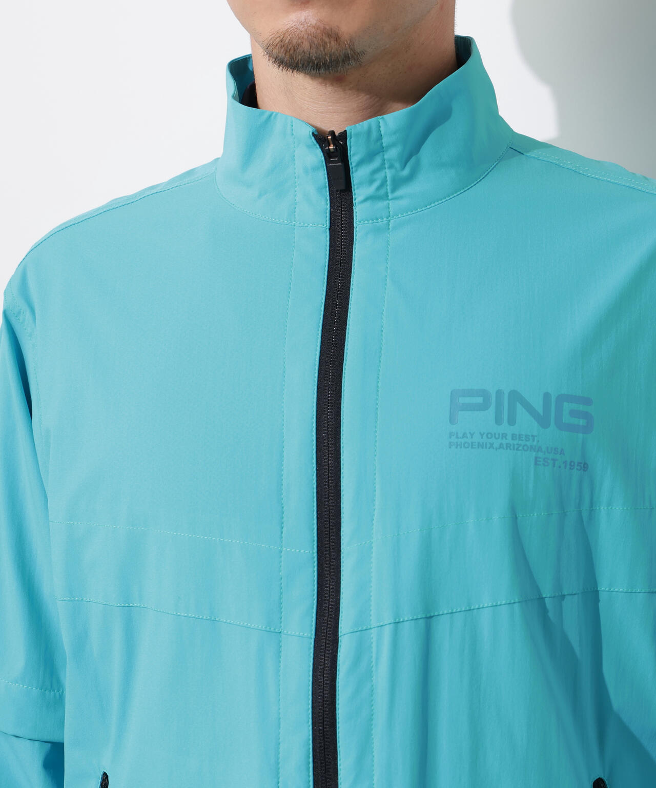 PING APPAREL】テラエステルストレッチ2WAY撥水ブルゾン ＜PERFORMANCE