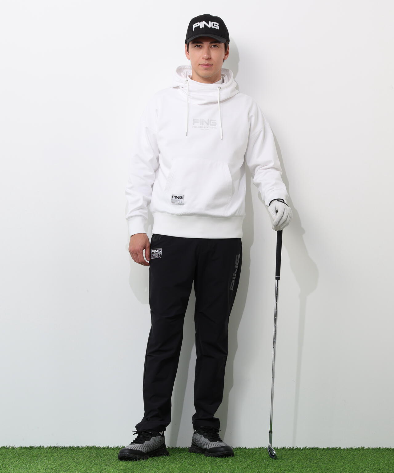 【PING APPAREL】全方向ストレッチパーテックスリミテッドテーパードパンツ ＜GOLD＞ (MENS)