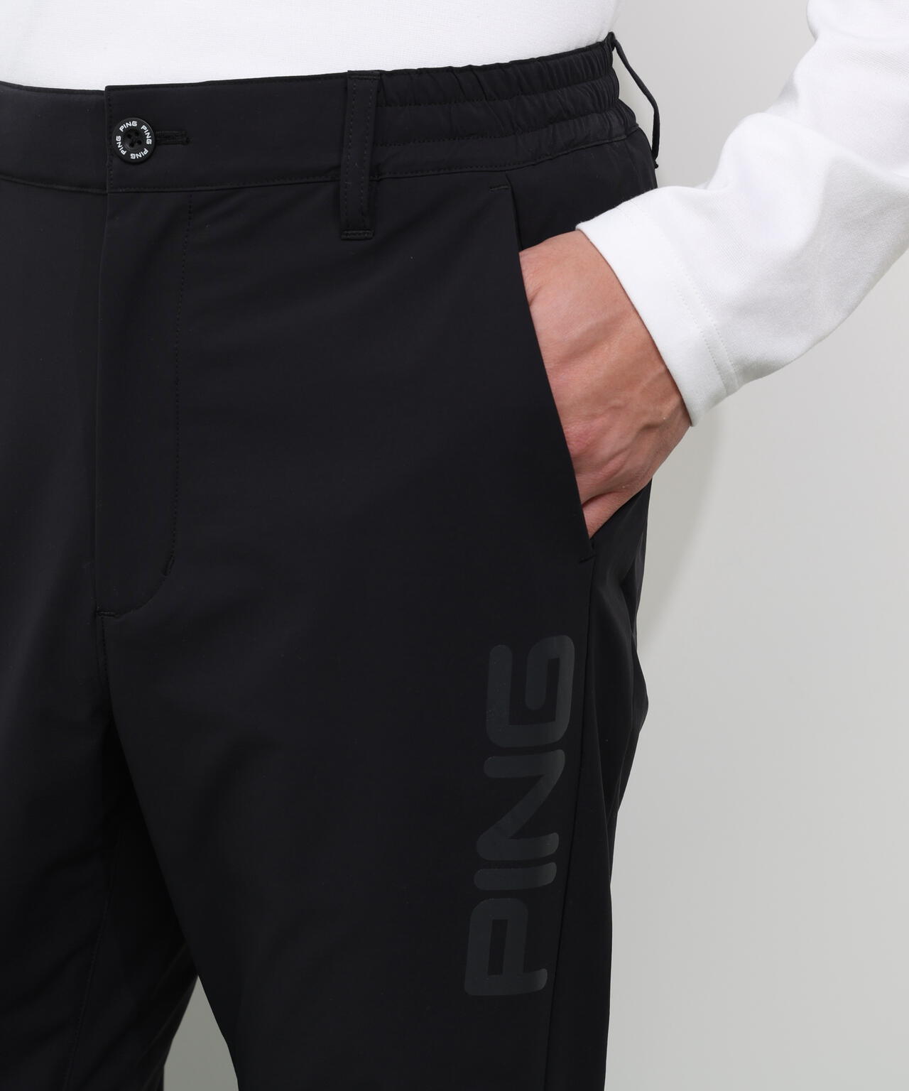 【PING APPAREL】全方向ストレッチパーテックスリミテッドテーパードパンツ ＜GOLD＞ (MENS)