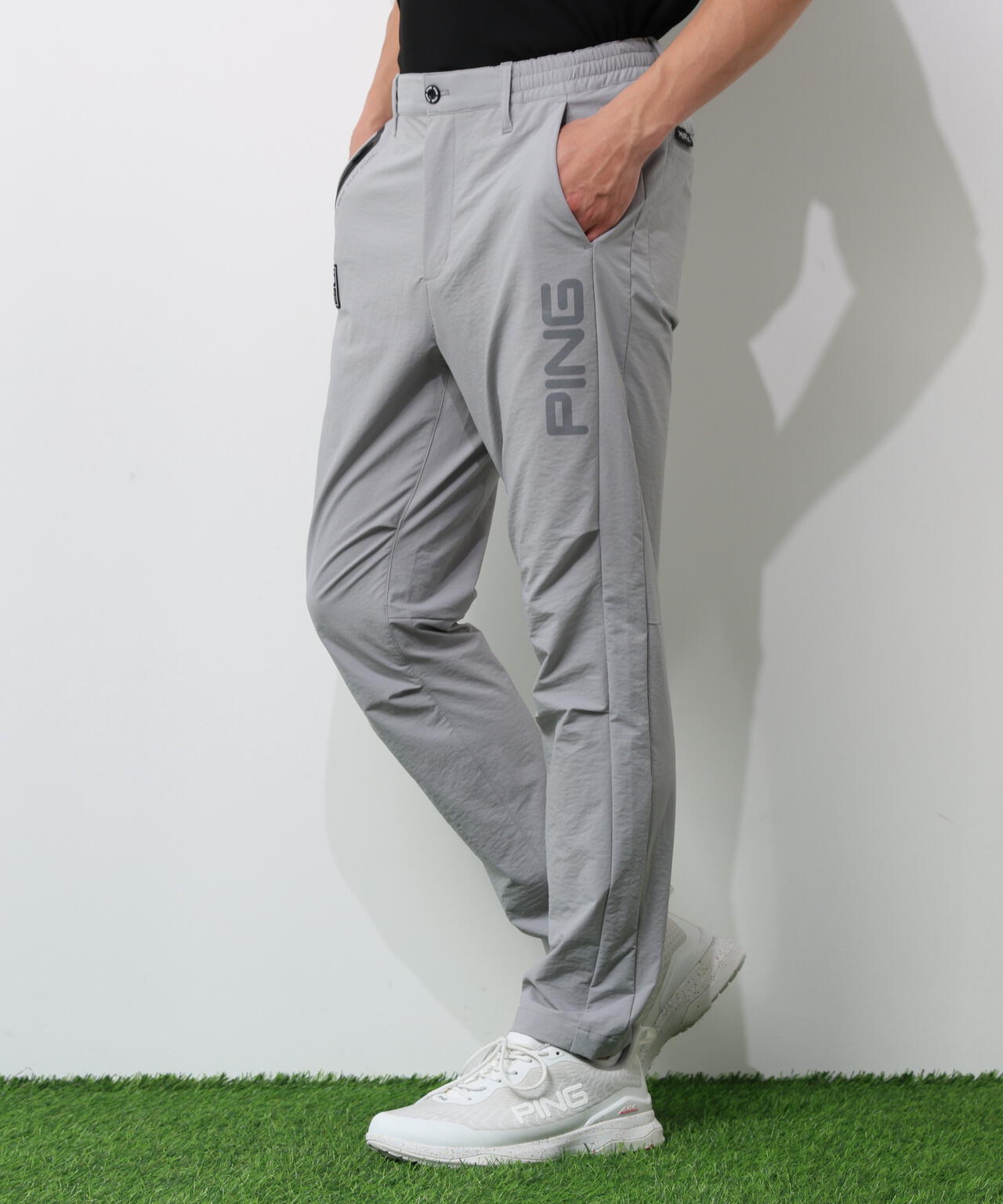 【PING APPAREL】全方向ストレッチパーテックスリミテッドテーパードパンツ ＜GOLD＞ (MENS)