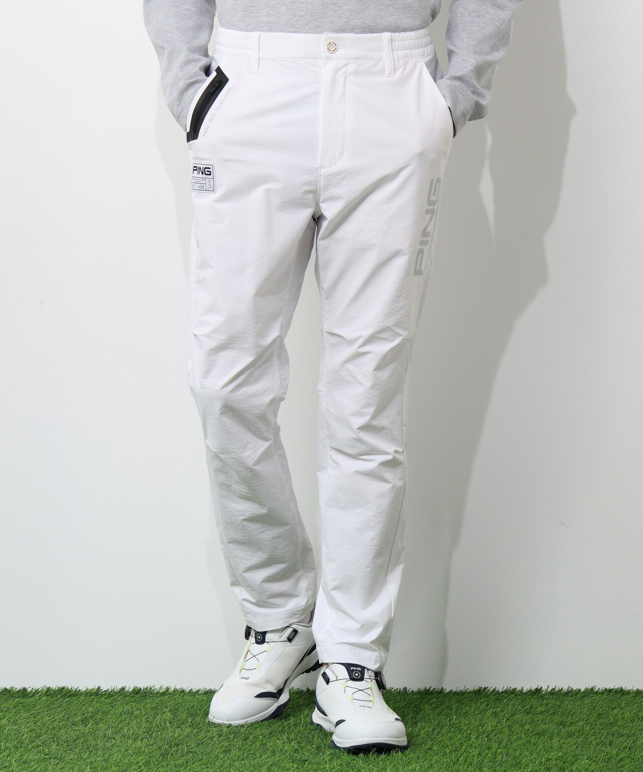 【PING APPAREL】全方向ストレッチパーテックスリミテッドテーパードパンツ ＜GOLD＞ (MENS)