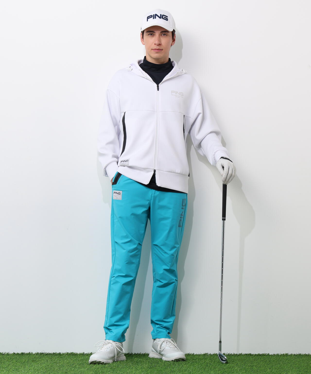 【PING APPAREL】全方向ストレッチパーテックスリミテッドテーパードパンツ ＜GOLD＞ (MENS)