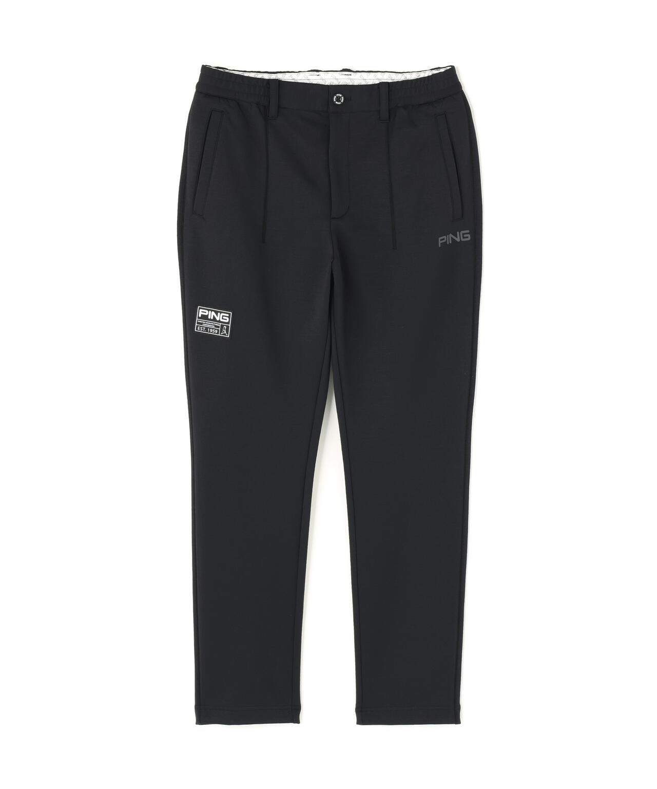 【PING APPAREL】全方向ストレッチ 接結裏メッシュスウェットテーパードパンツ ＜GOLD＞ (MENS)