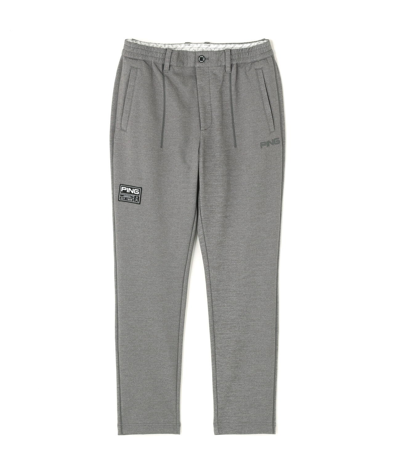 PING APPAREL】全方向ストレッチ 接結裏メッシュスウェットテーパード