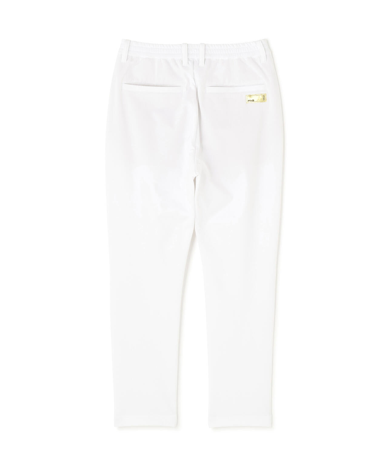【PING APPAREL】全方向ストレッチ 接結裏メッシュスウェットテーパードパンツ ＜GOLD＞ (MENS)