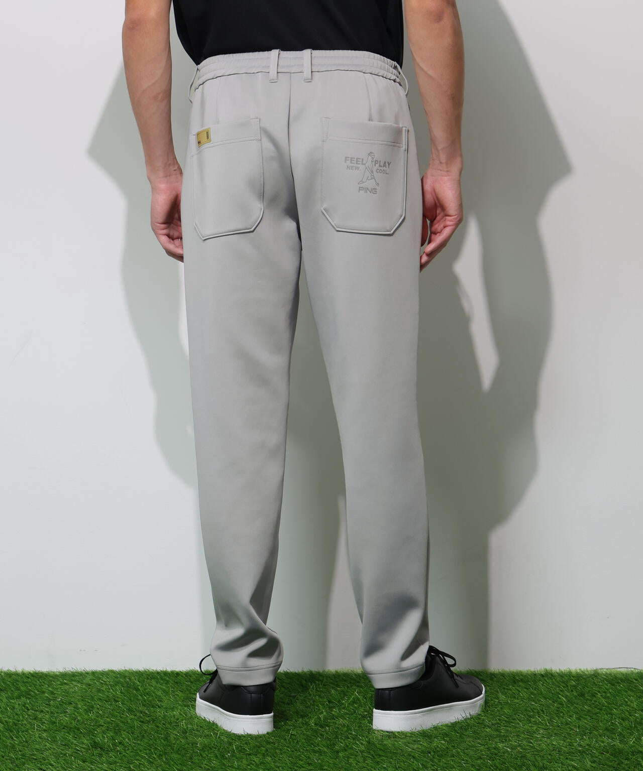 PING APPAREL】ダンボールニットテーパードパンツ ＜GOLD＞ (MENS