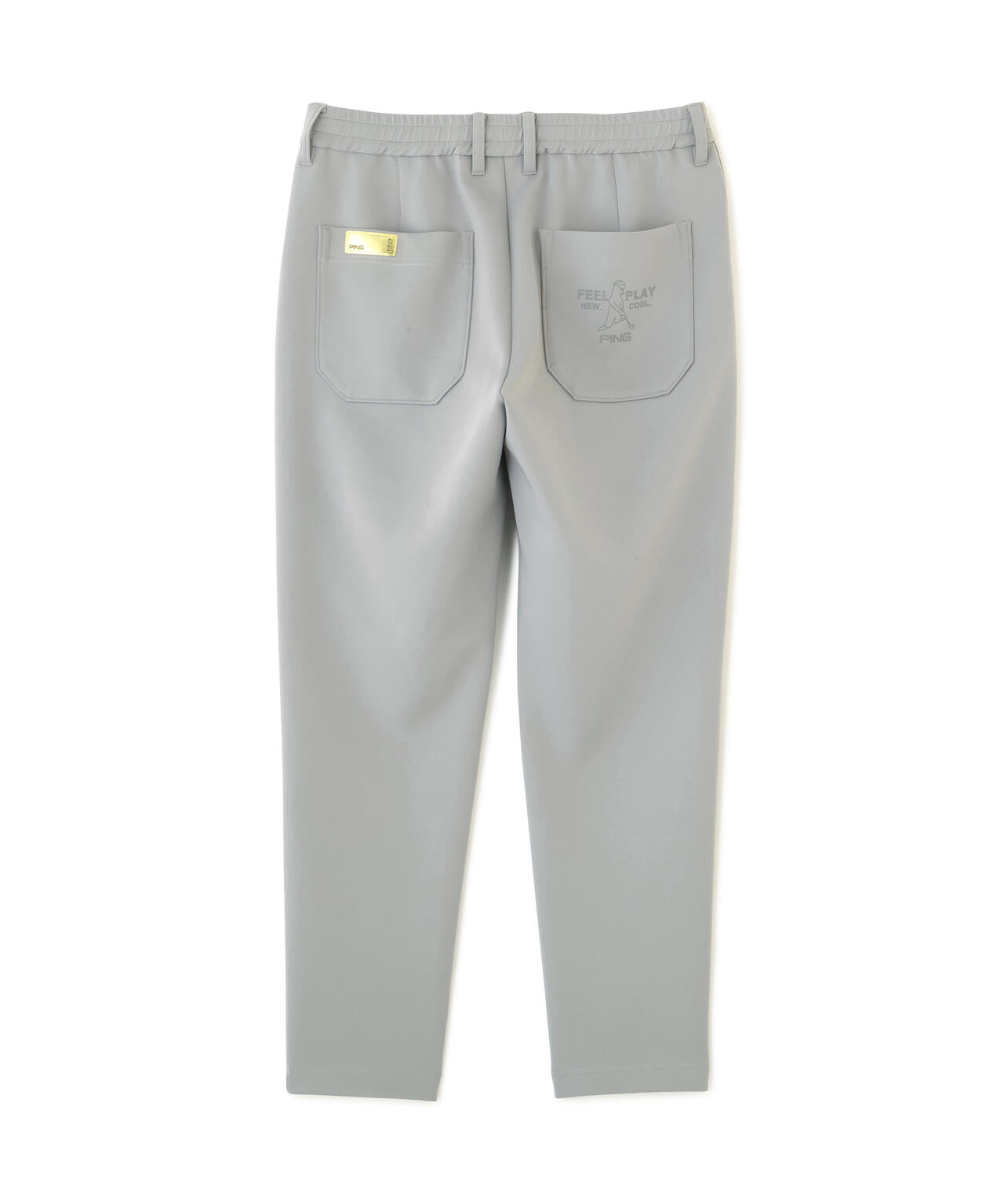 新品未使用タグ付き　PGGダンボールニットズボン PING APPAREL】ダンボールニットテーパードパンツ ＜GOLD＞ (MENS
