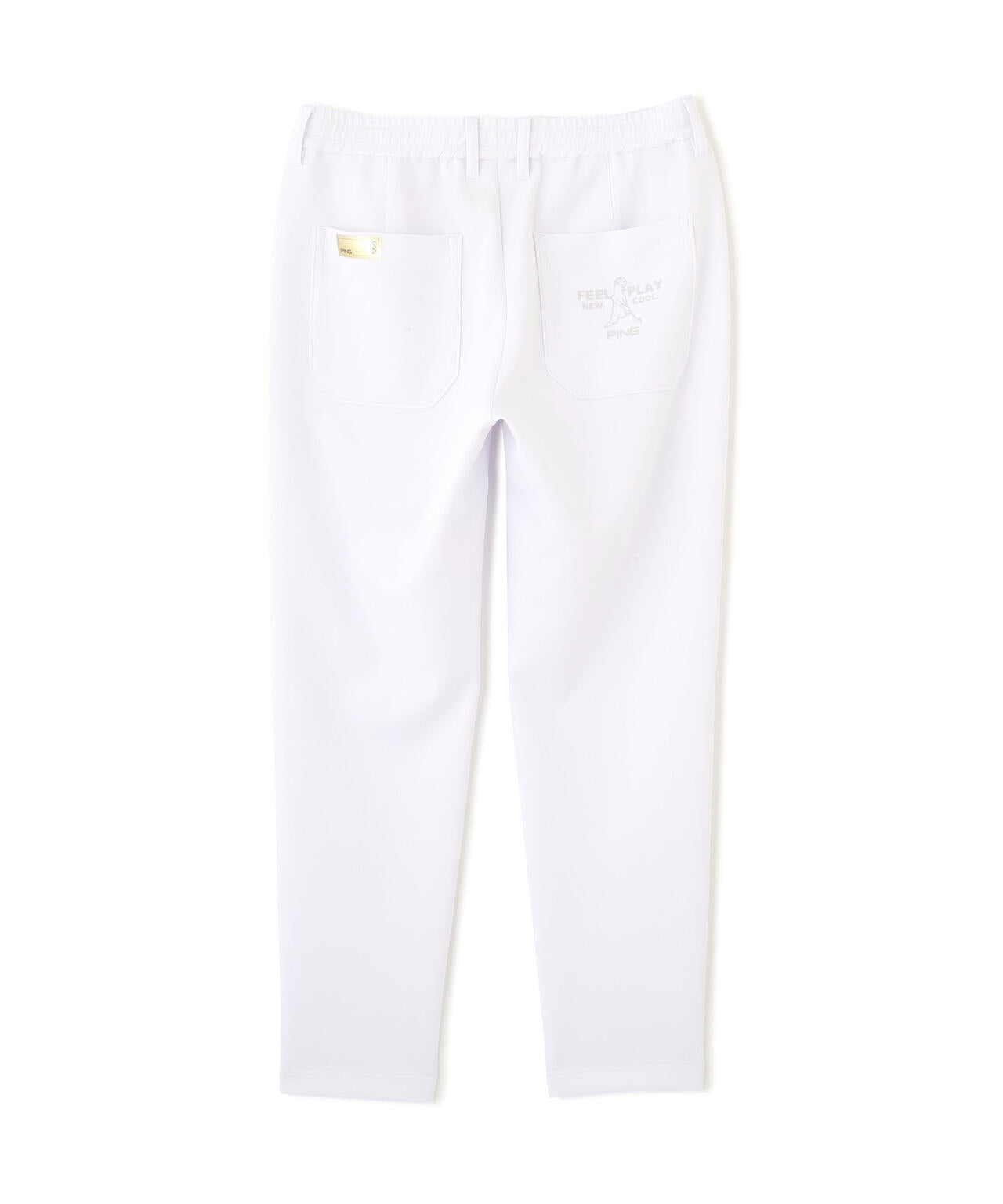 【PING APPAREL】ダンボールニットテーパードパンツ  ＜GOLD＞ (MENS)