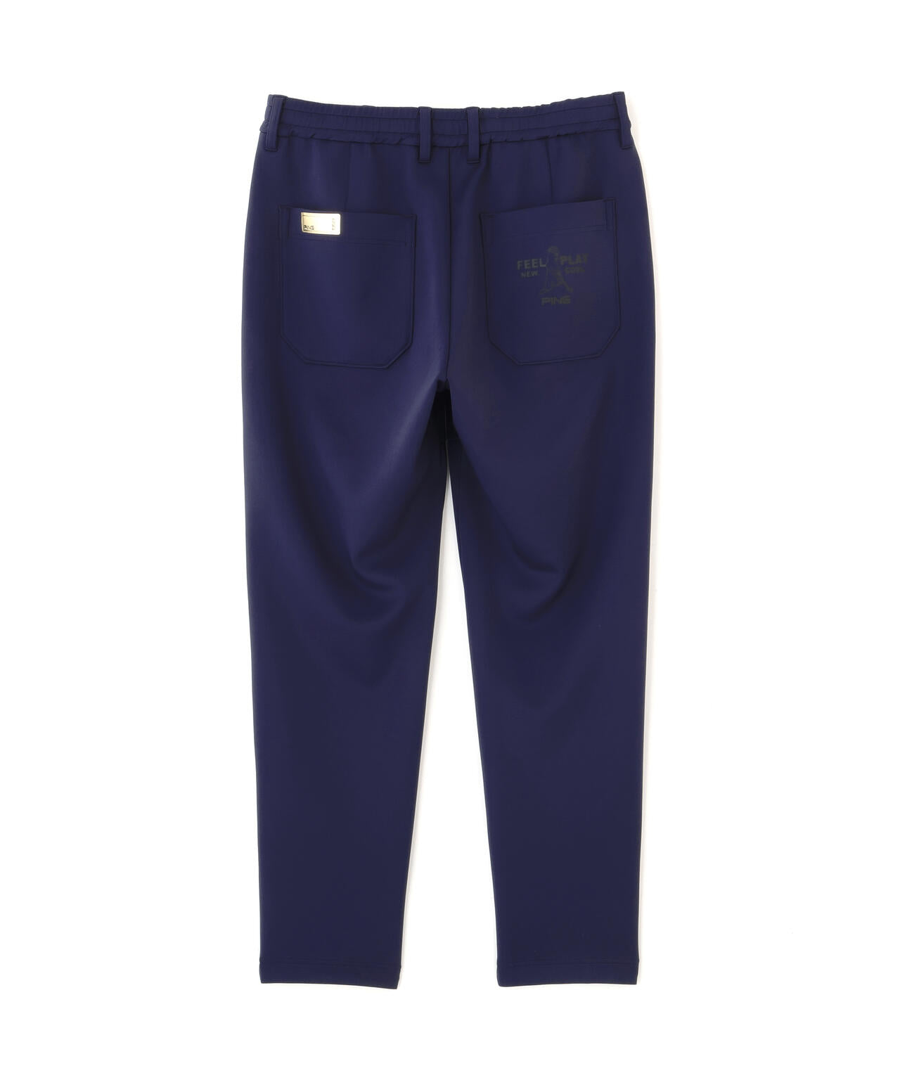 新品未使用タグ付き　PGGダンボールニットズボン PING APPAREL】ダンボールニットテーパードパンツ ＜GOLD＞ (MENS