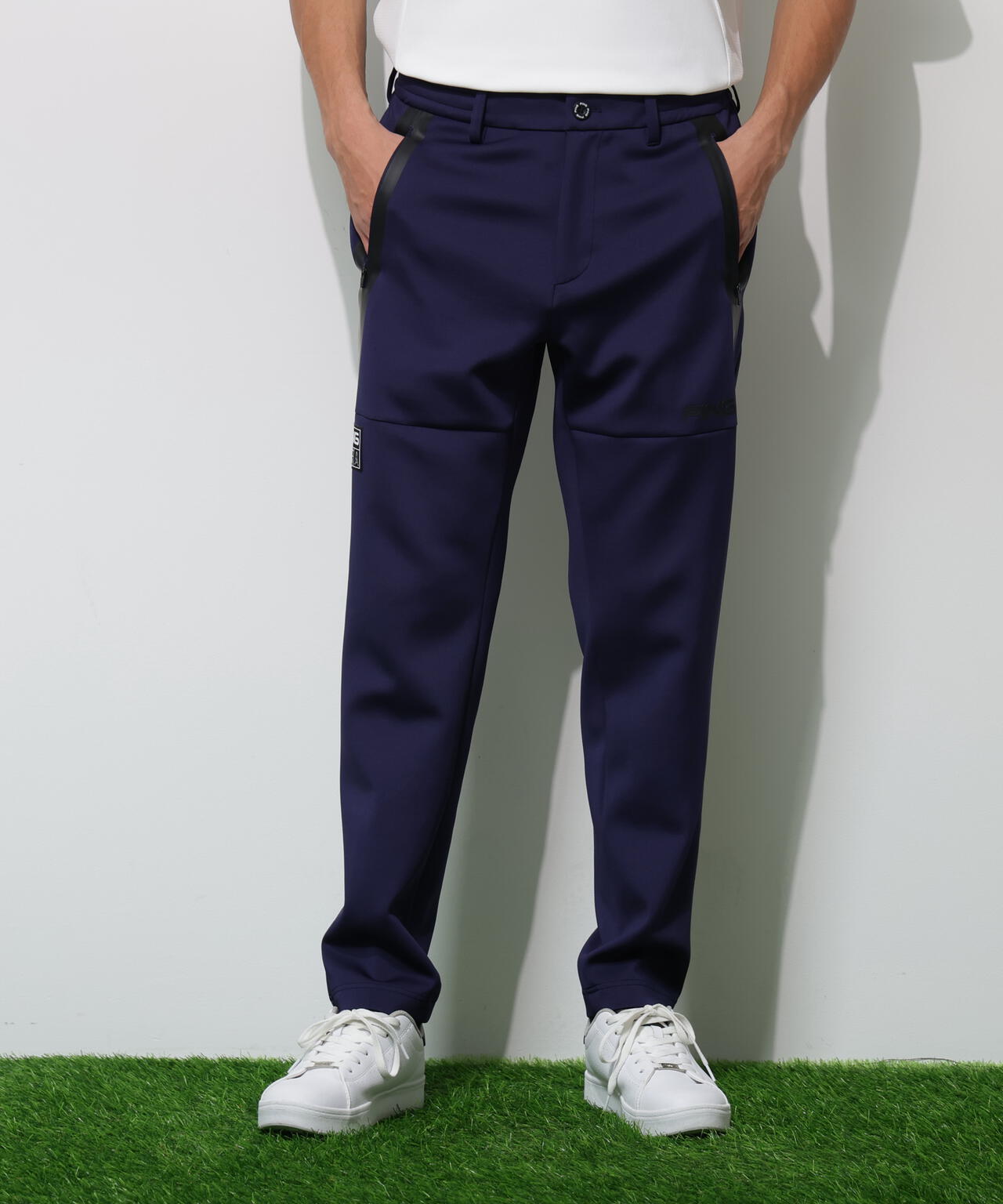 【PING APPAREL】ダンボールニットテーパードパンツ  ＜GOLD＞ (MENS)