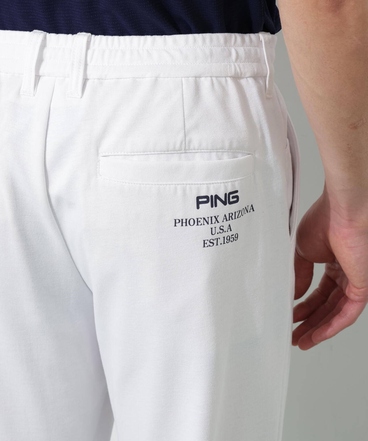 PING APPAREL】全方向ストレッチダブルフェイスドライミックスアイ