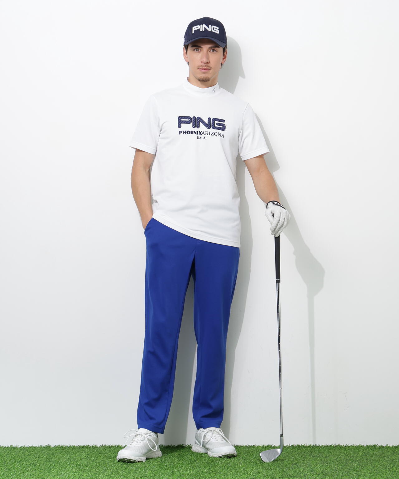 PING ゴルフ　スウェット　パンツ Lサイズ PING APPAREL】全方向ストレッチダブルフェイスドライミックスアイ